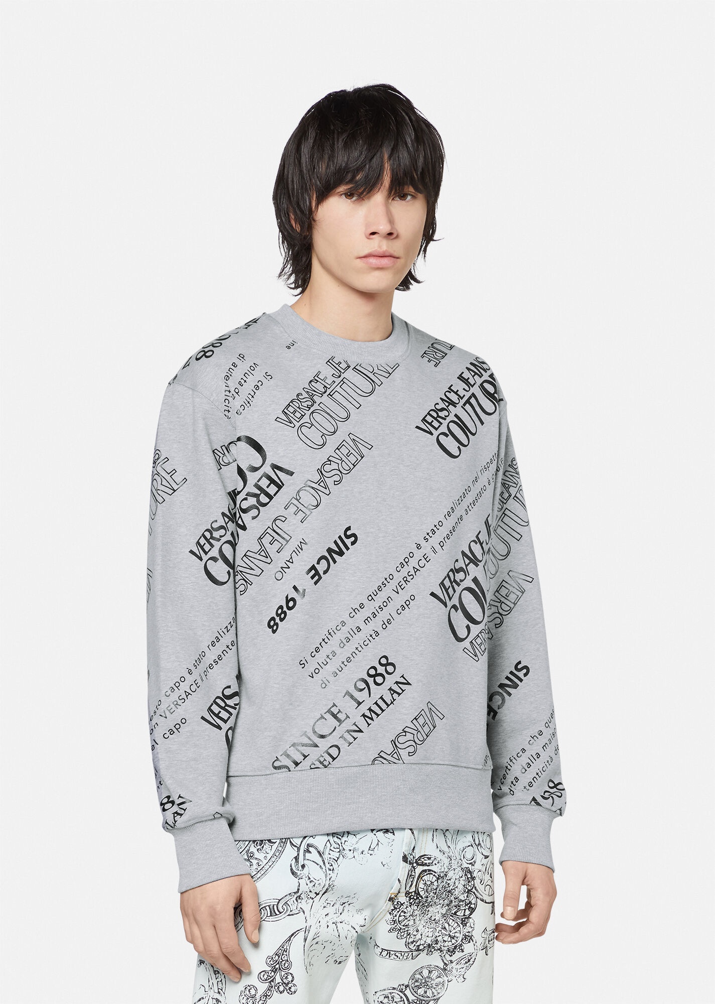 Etichetta Print Sweatshirt - 2