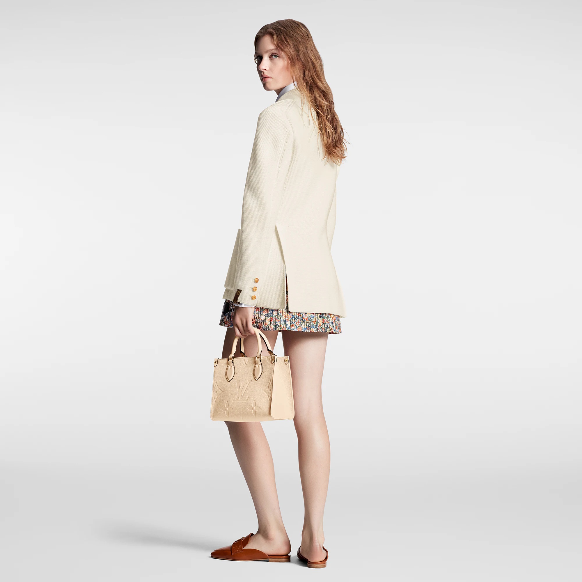 Compact Knit Preppy Blazer - 3
