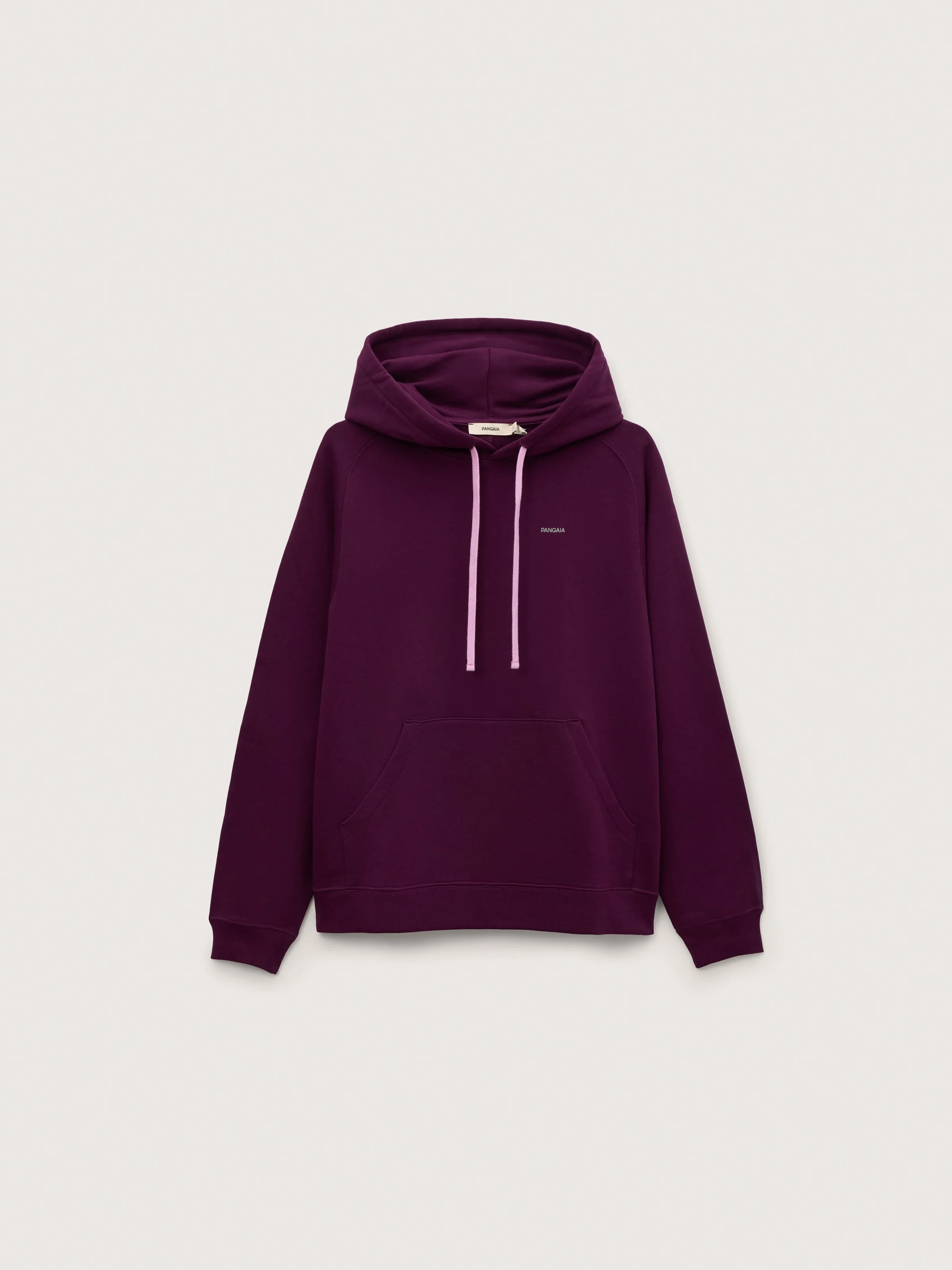Womens Midweight Drawstring Hoodie - Nocturne Plum - 1