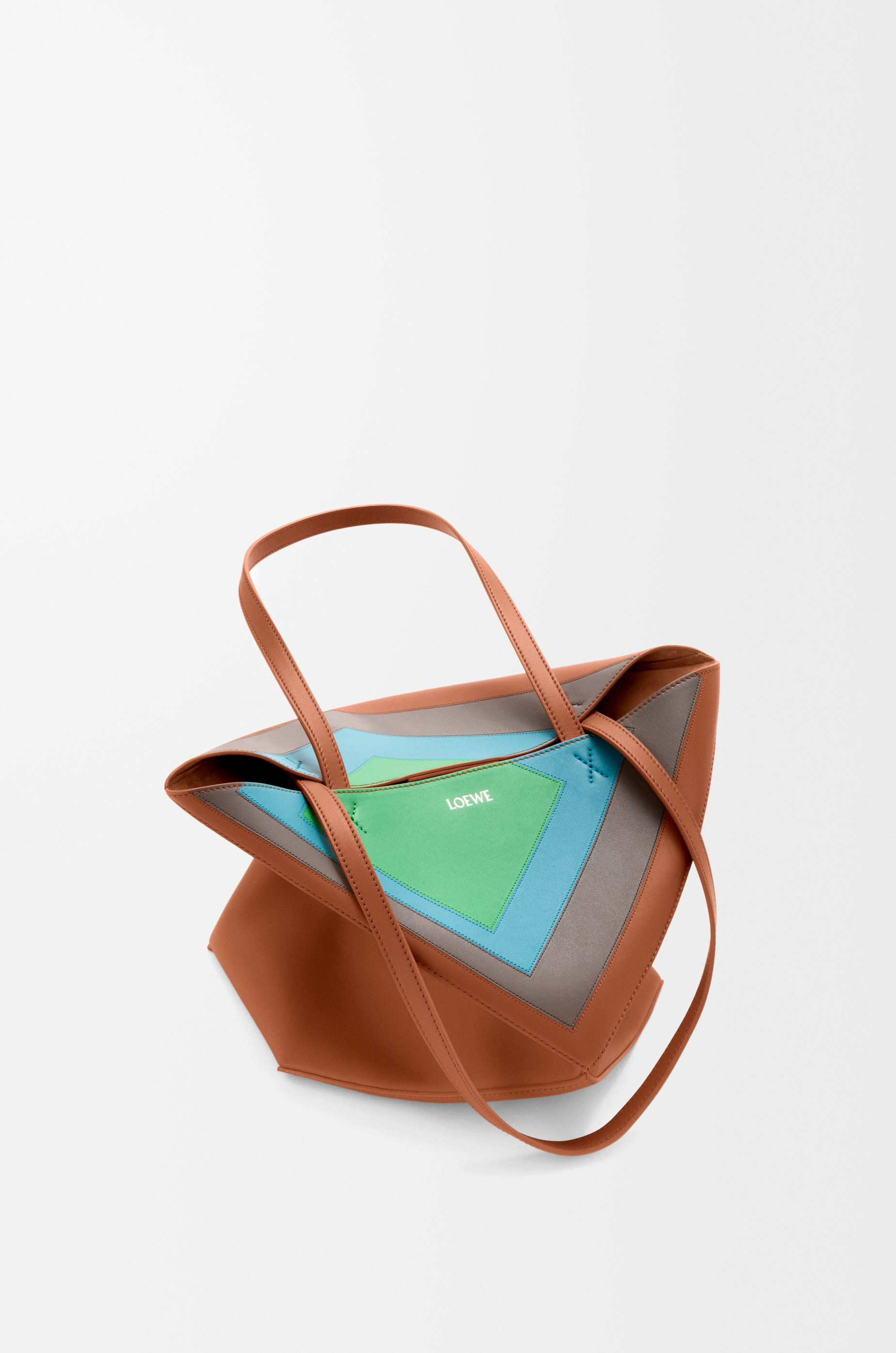 Medium Puzzle Fold tote in nappa calfskin - 5
