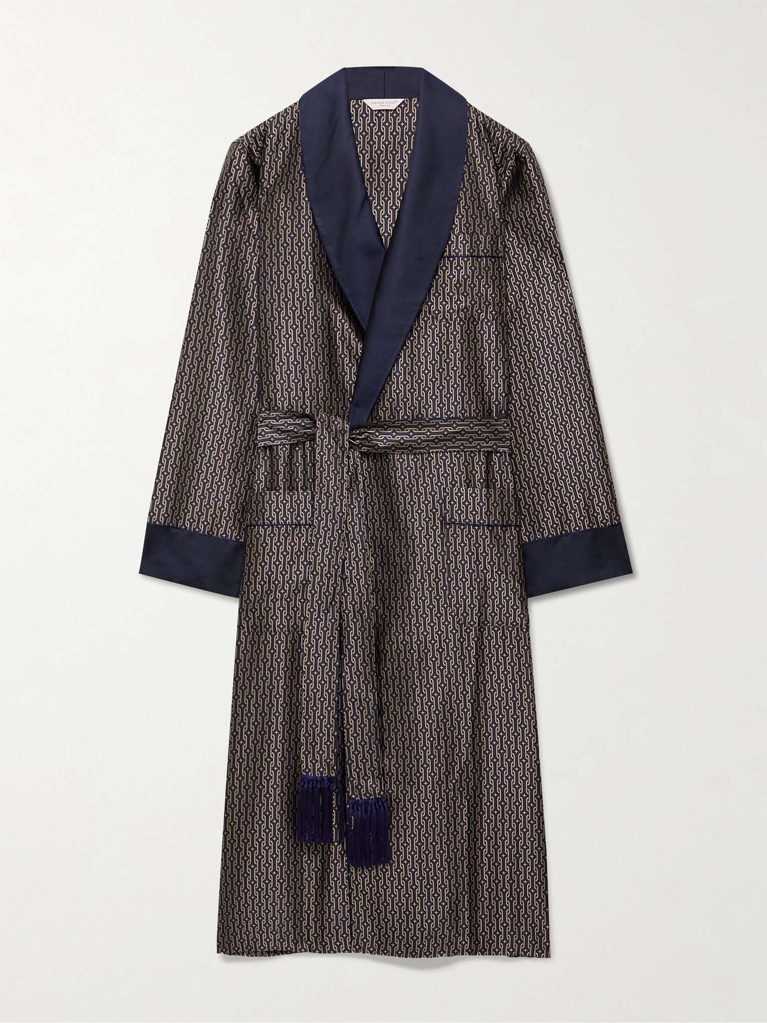 Silk-Jacquard Robe - 1