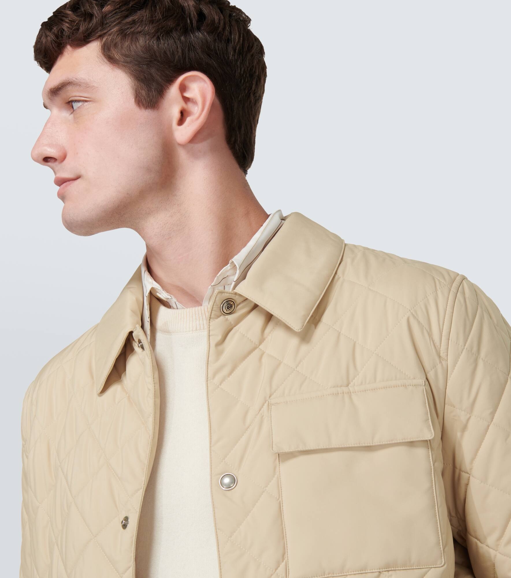 Ampay quilted overshirt - 5