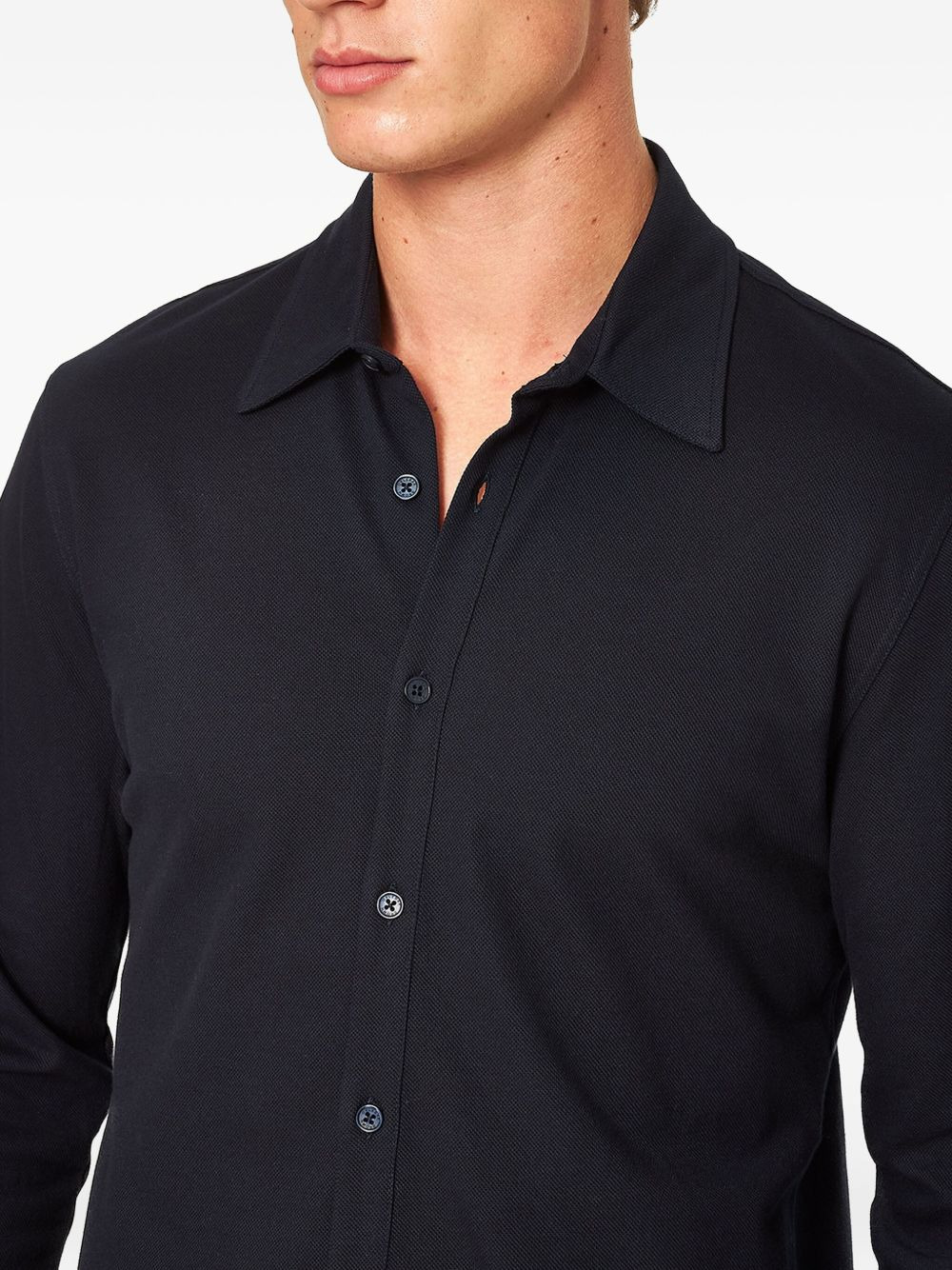 Giles piquÃ© cotton shirt - 3