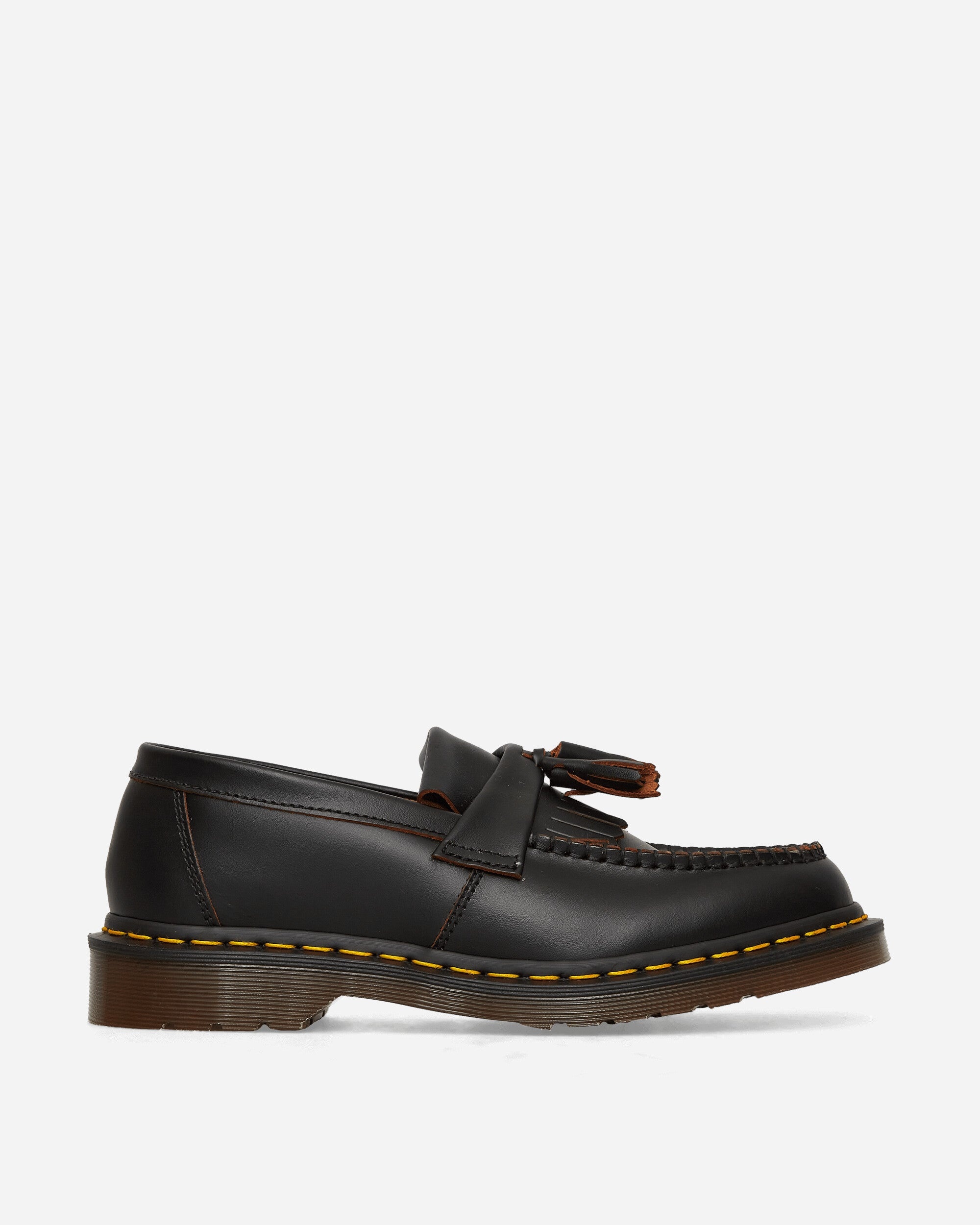 Vintage Adrian Tassel Loafers Black - 1