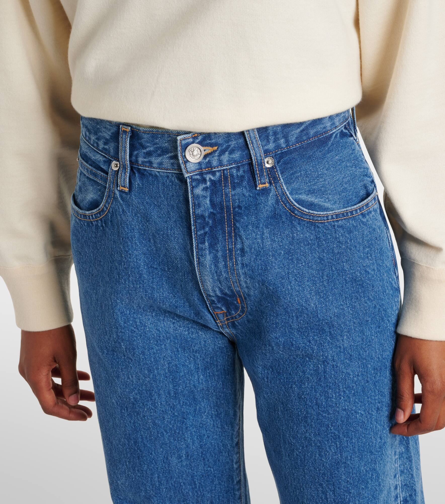 London high-rise straight jeans - 4