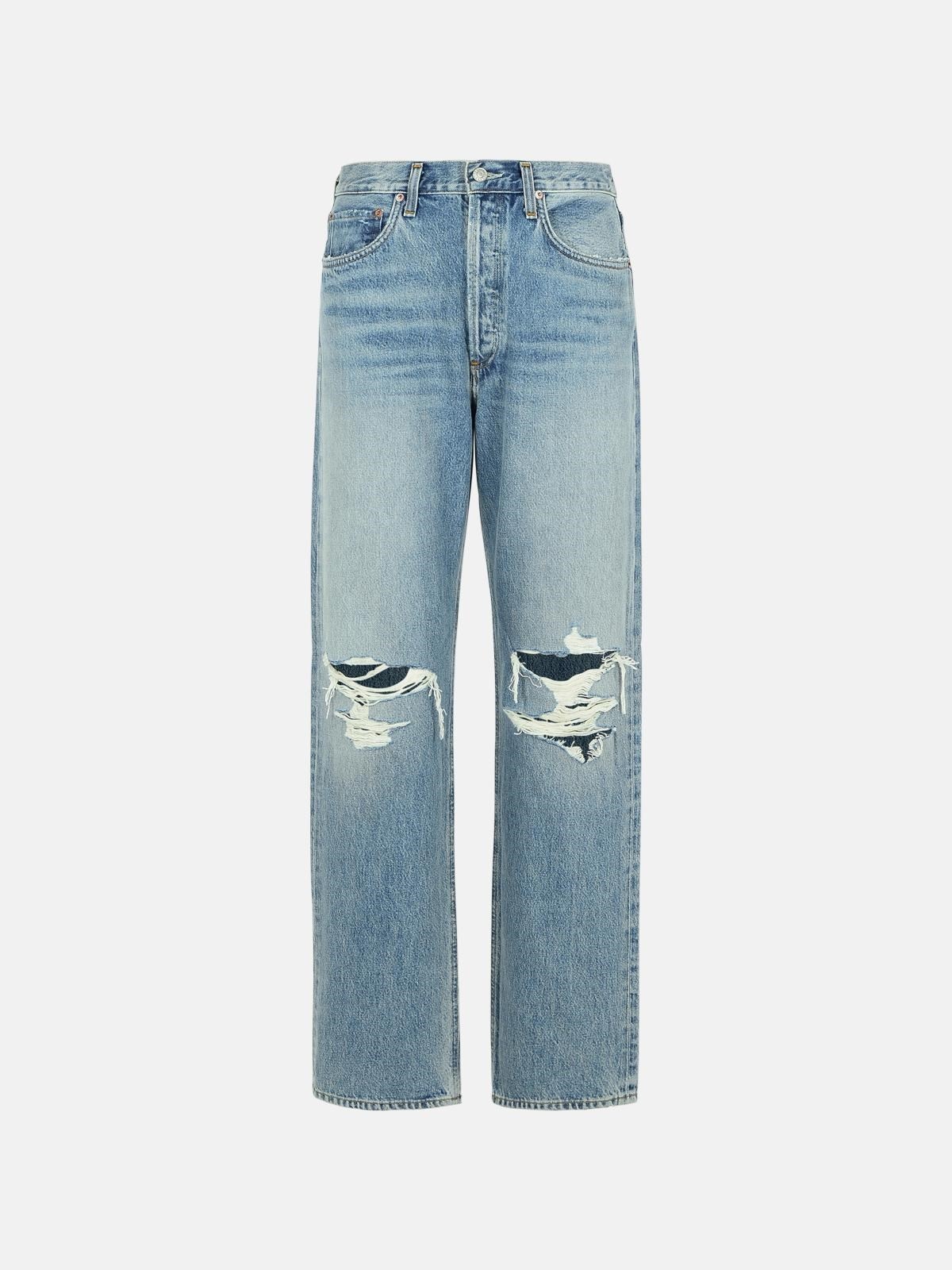'KELLY' LIGHT BLUE DENIM JEANS - 1