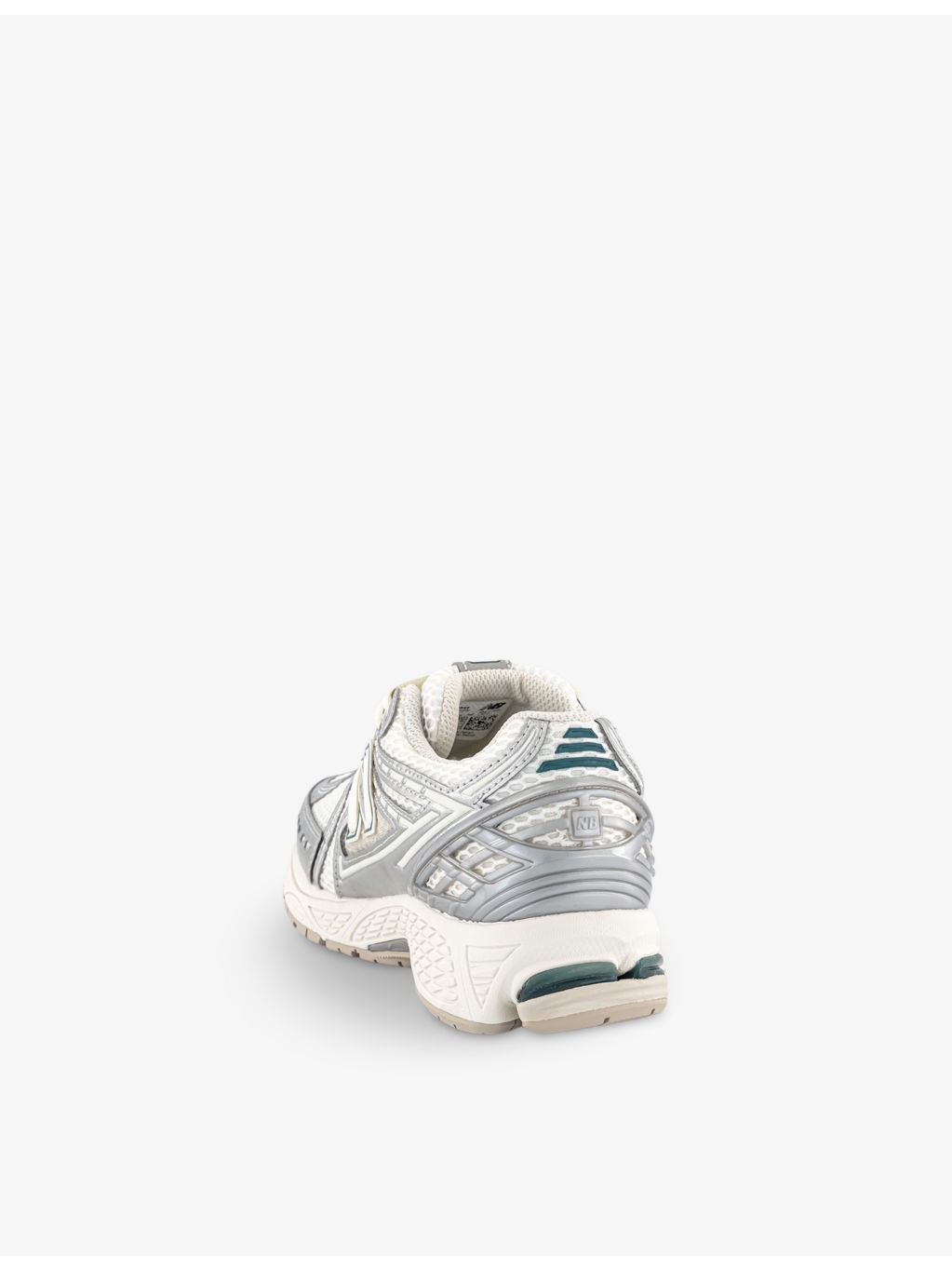 1906 brand-patch leather and mesh low-top trainers - 4