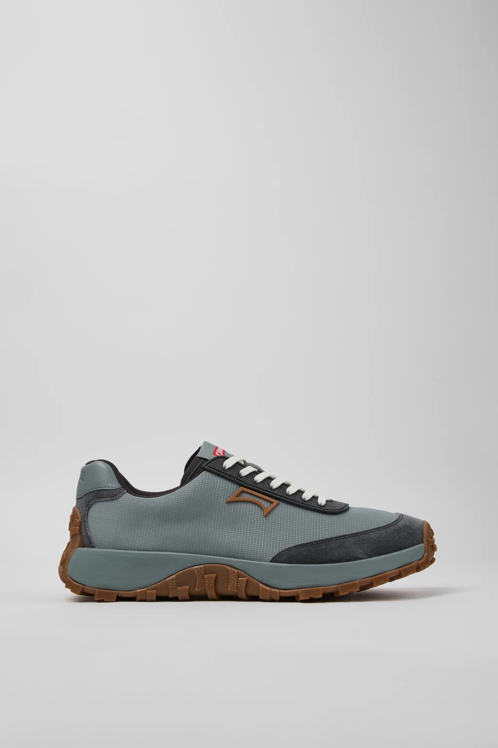 Drift Trail Blue Textile and Nubuck Sneakers for Men. - 1