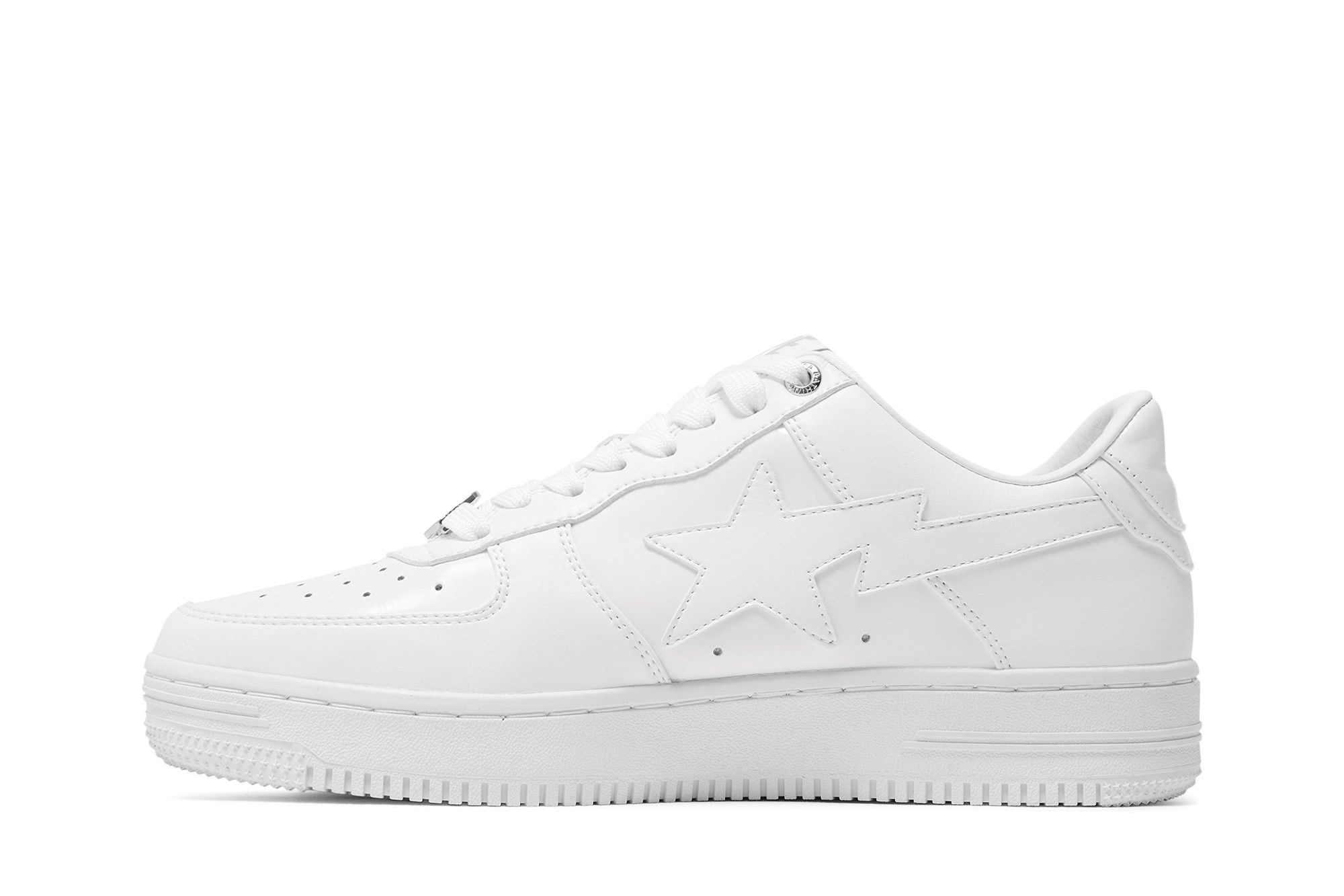 GOAT x Bapesta M1 Removable Tassel 'White' - 3