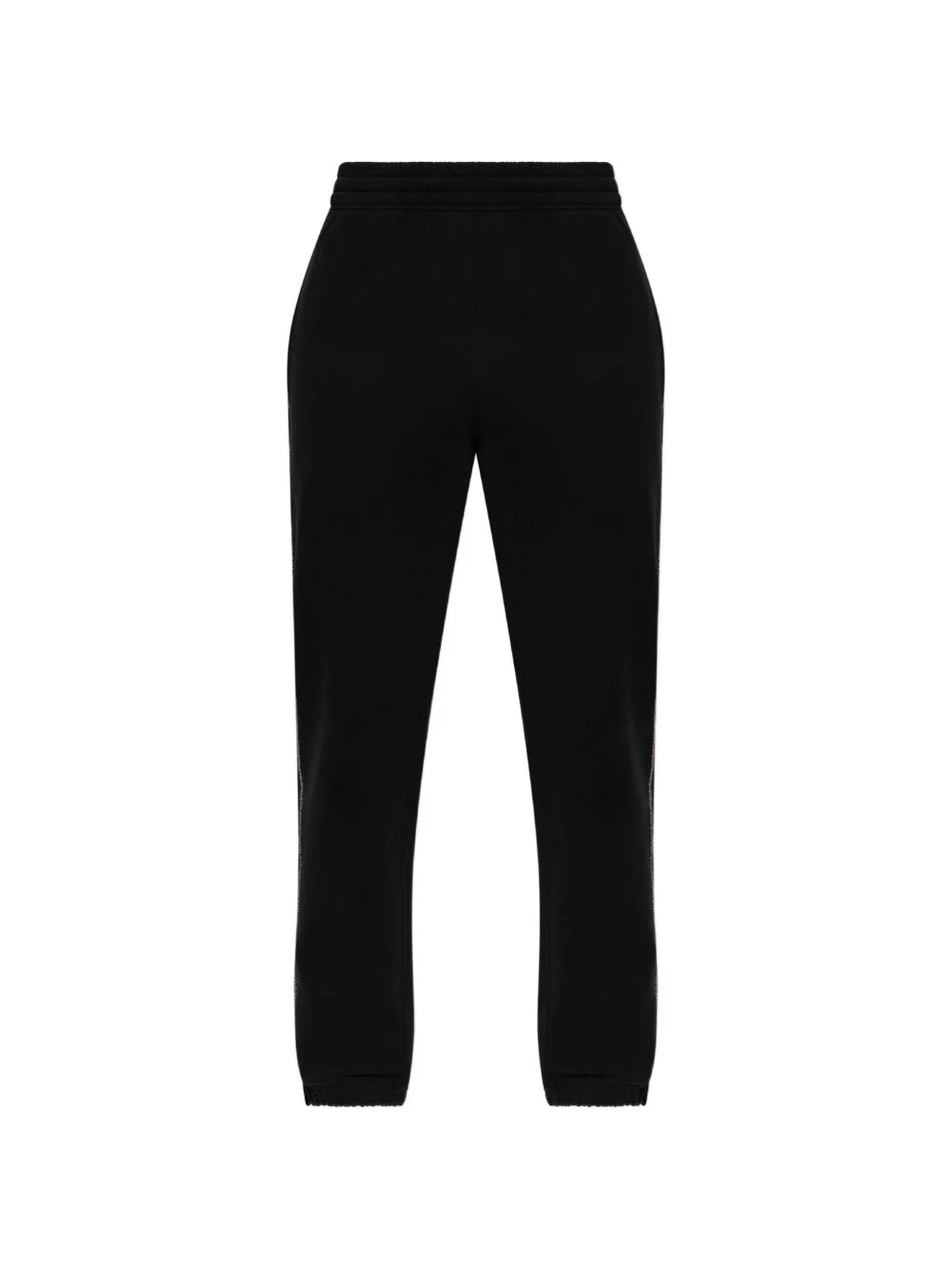 Sid check-trim track pants - 1