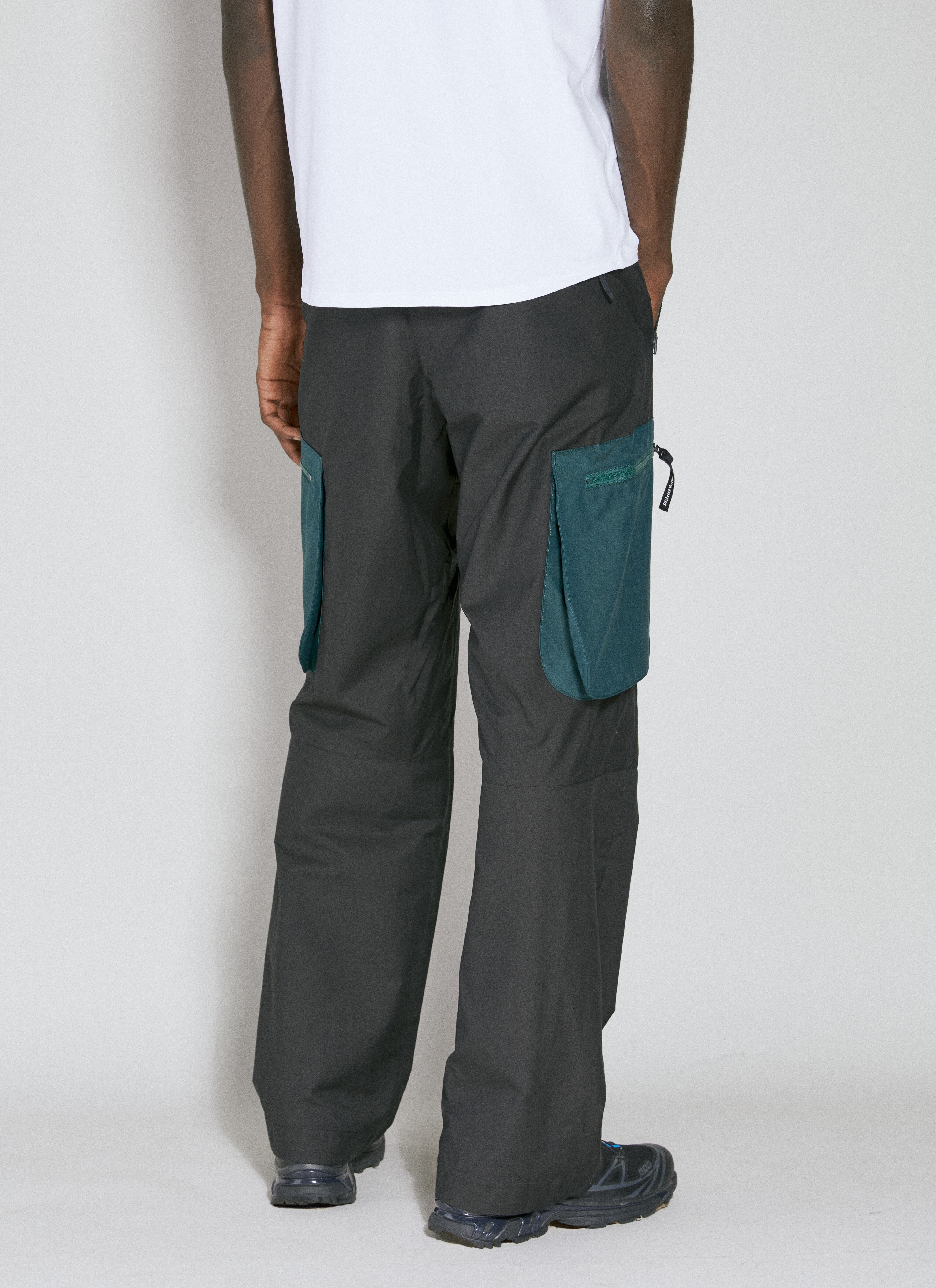 Contrast Pocket Cargo Pants - 5