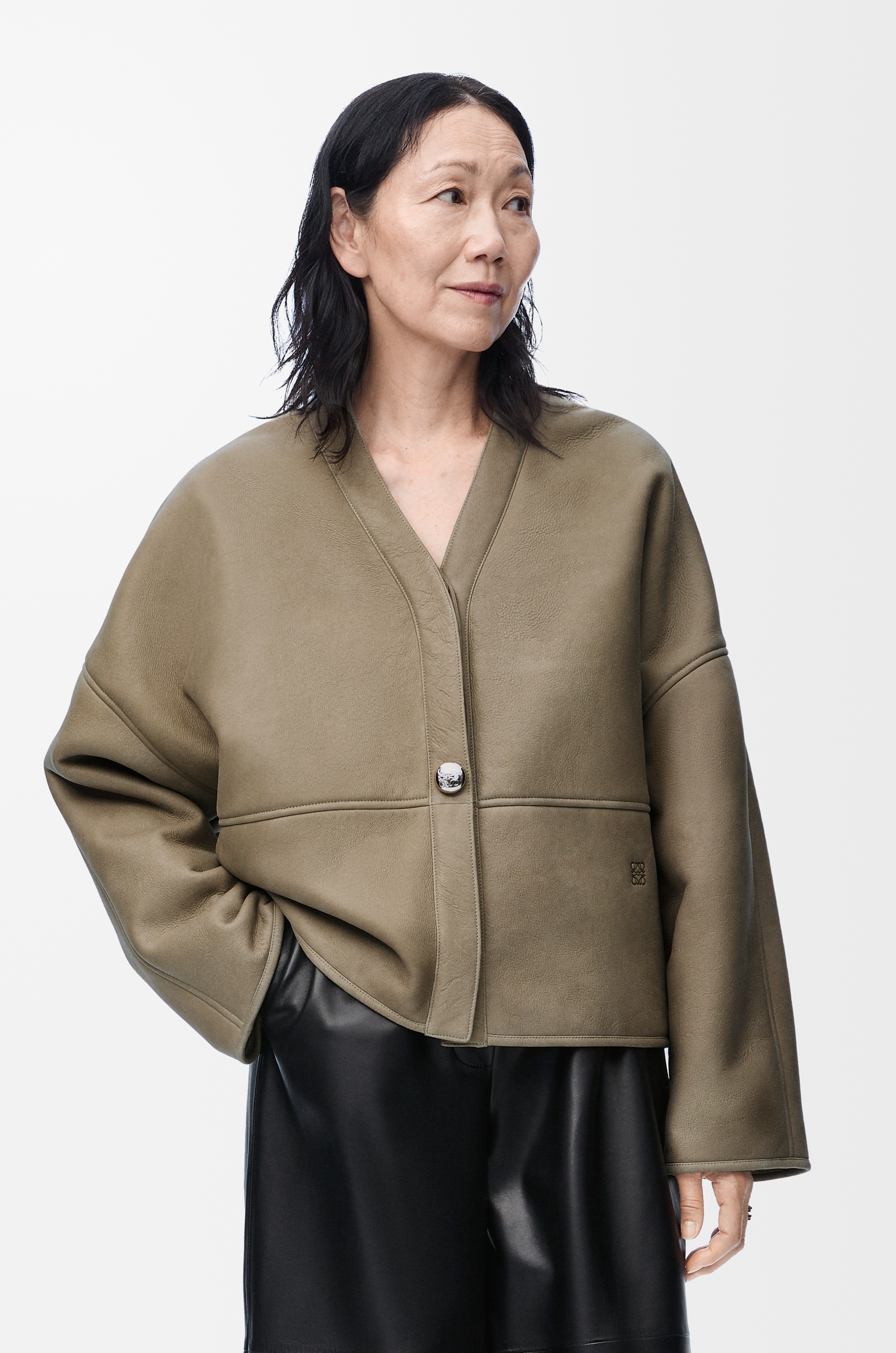 Cardigan in shearling - 2
