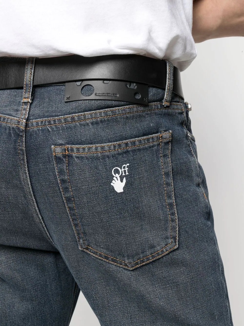 Hands-Off distressed jeans - 5