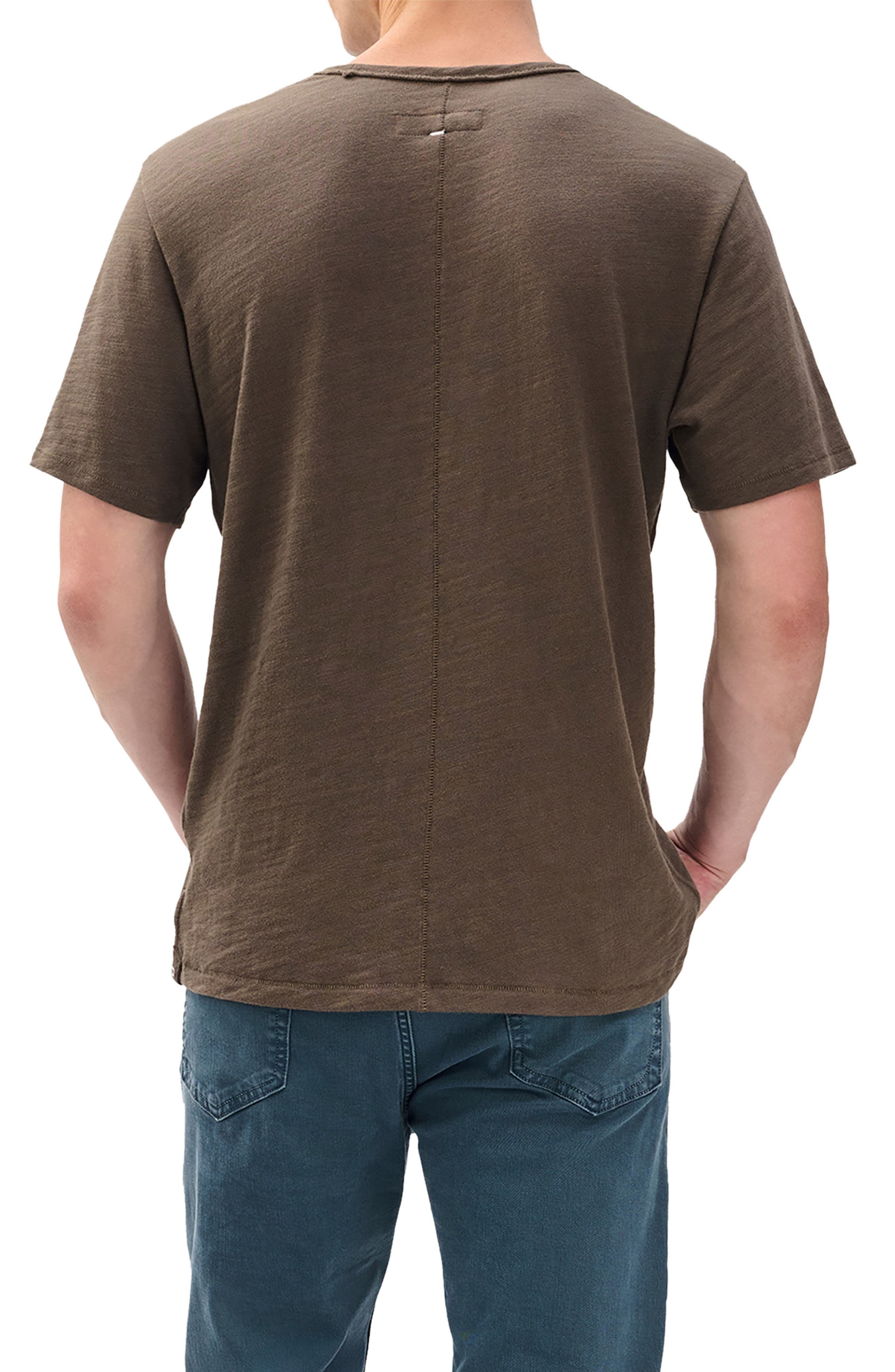 rag & bone Classic Flame Slub Cotton T-Shirt in Stonewall at Nordstrom - 2