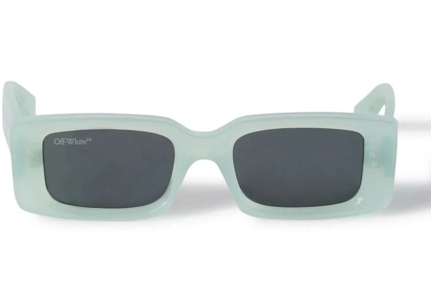 OFF-WHITE Sunglasses Arthur Rectangular Frame Ice/Dark Grey (19321710) - 1