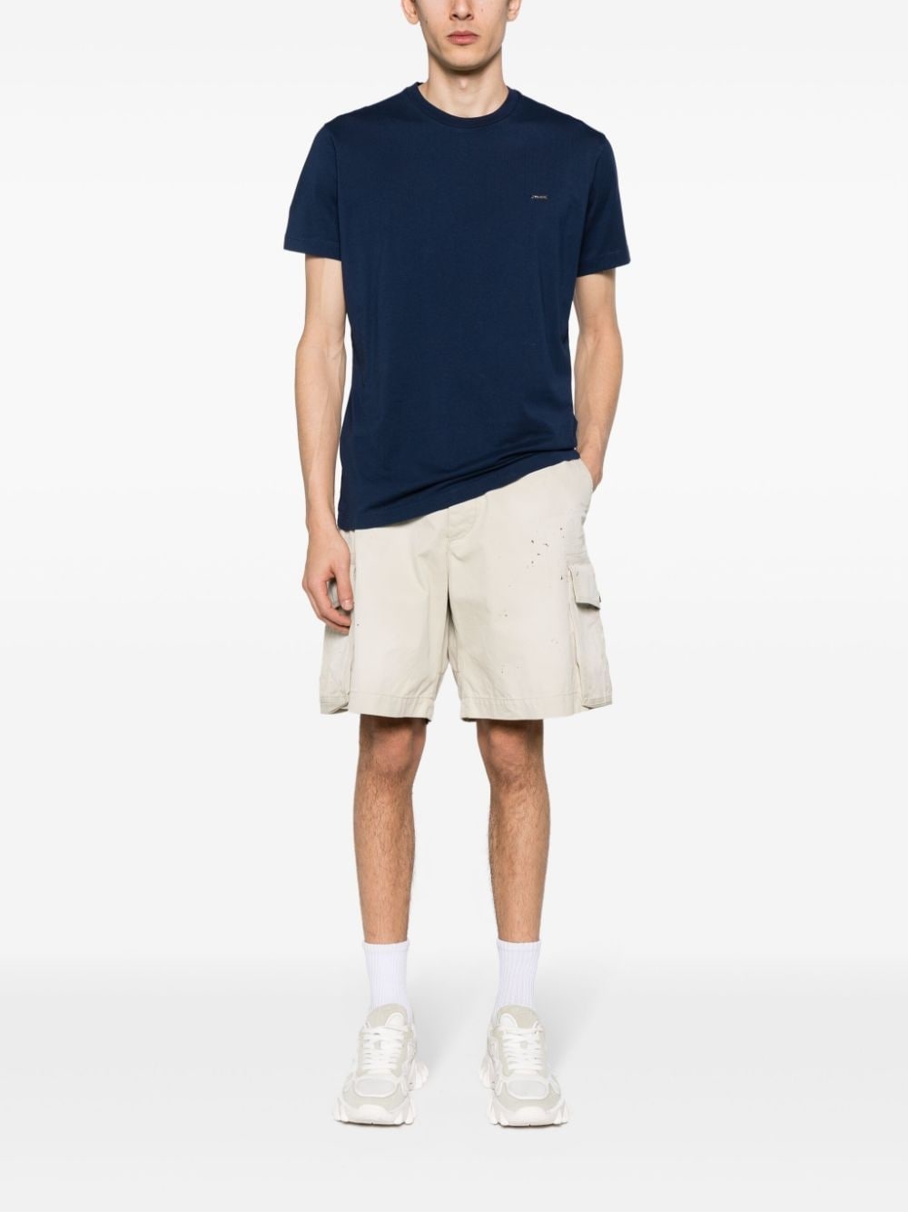 logo-appliquÃ© cotton T-shirt - 2