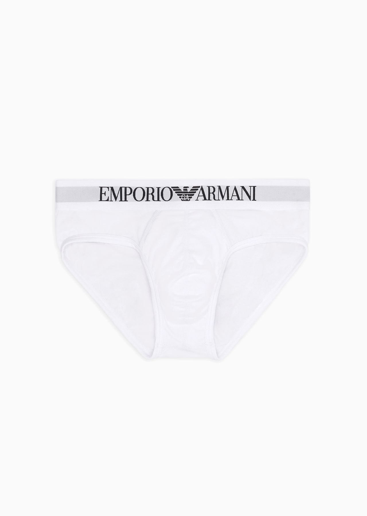 Basic briefs with logo waistband - 1