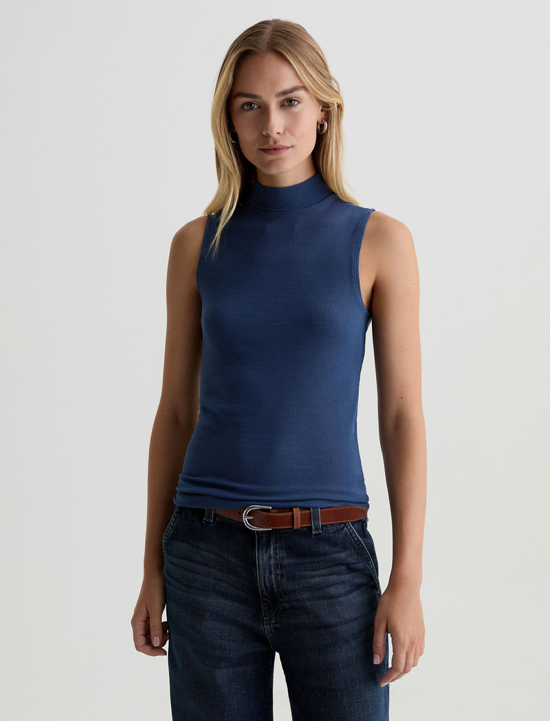 Edie Sleeveless Turtleneck 3