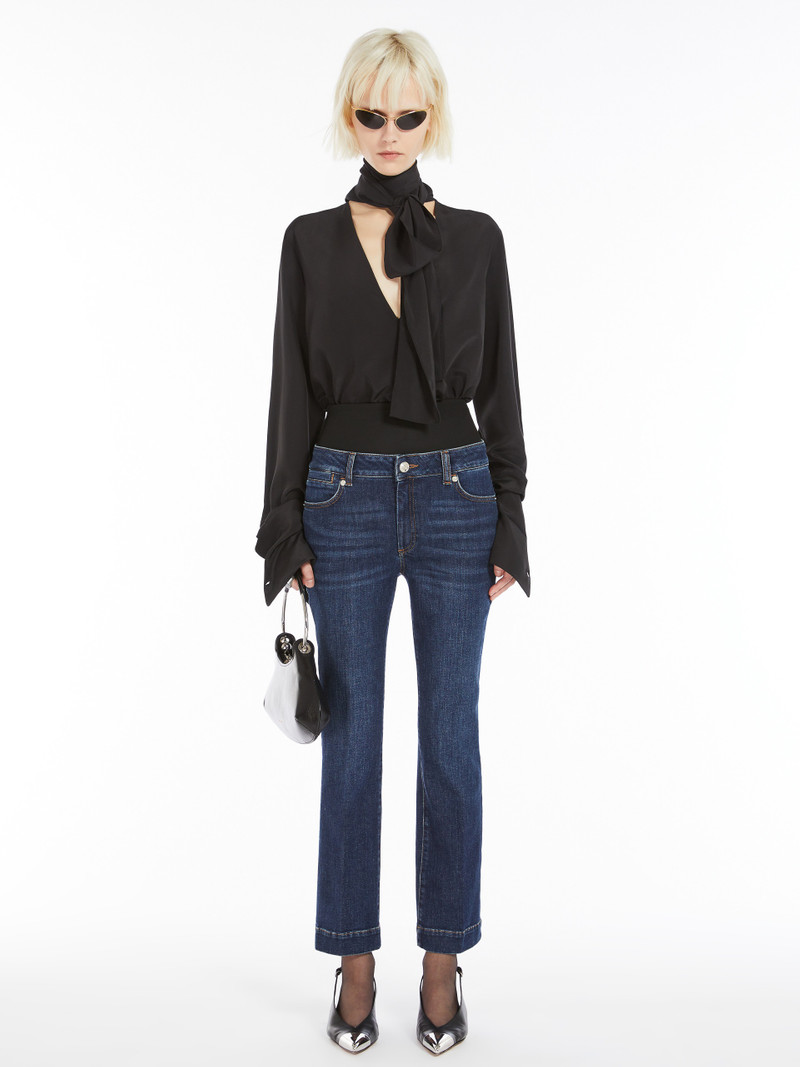 Sportmax SCHERMO Perfect mini flare 5-pocket trousers outlook
