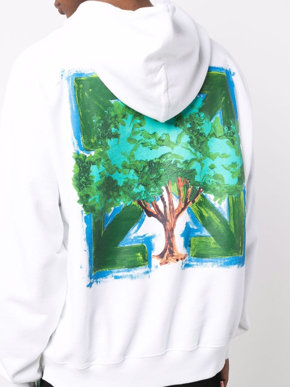 Arrows Tree print hoodie - 5