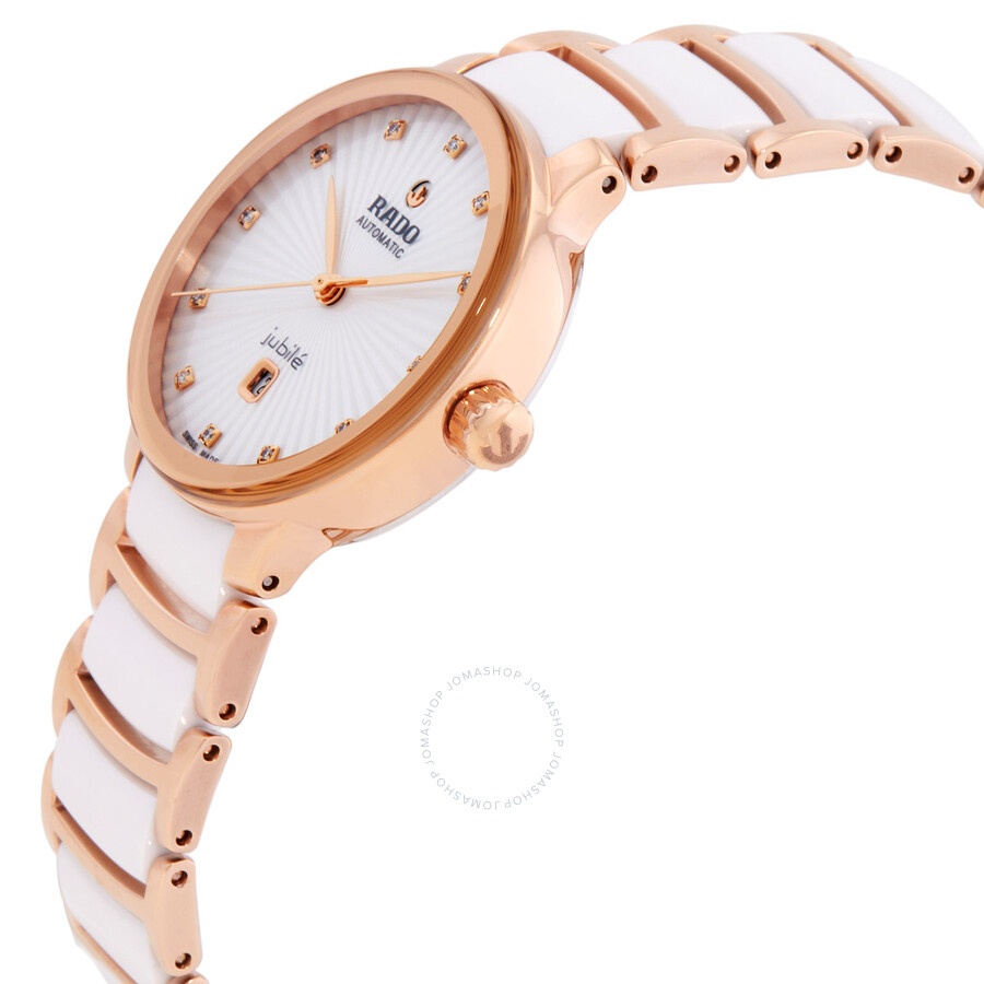 Rado - Rado Centrix Automatic White Dial Ladies Watch R30019744 - 2