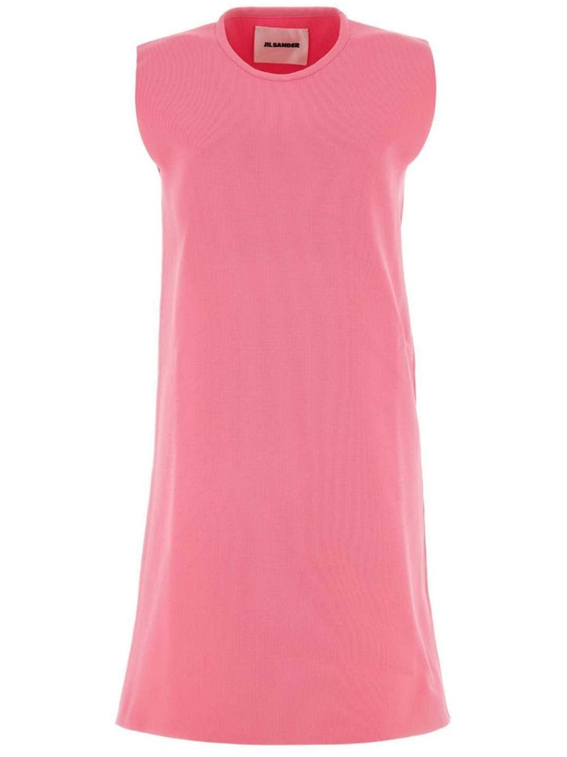 crew-neck minidress 1