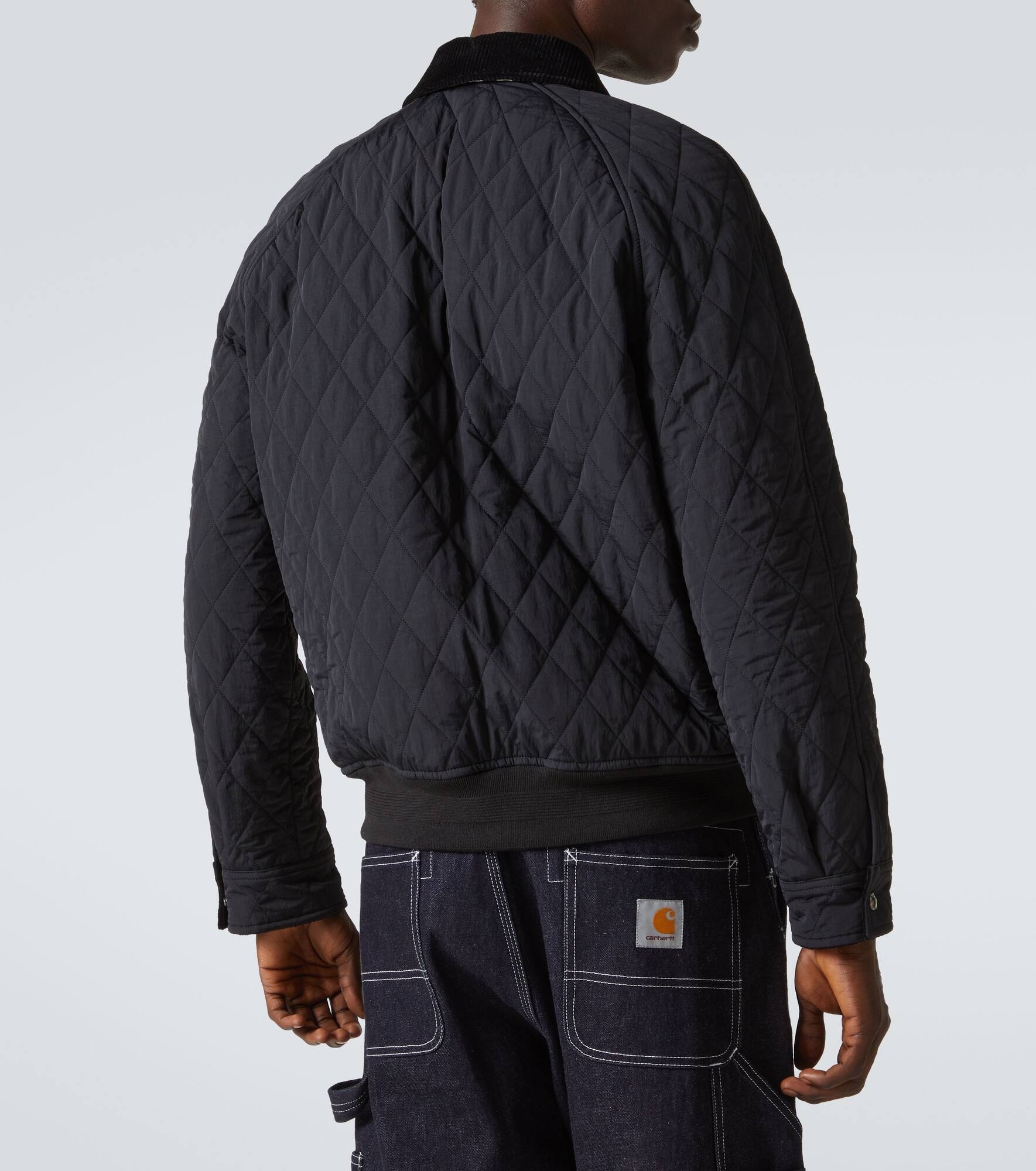 Quilted blouson - 4