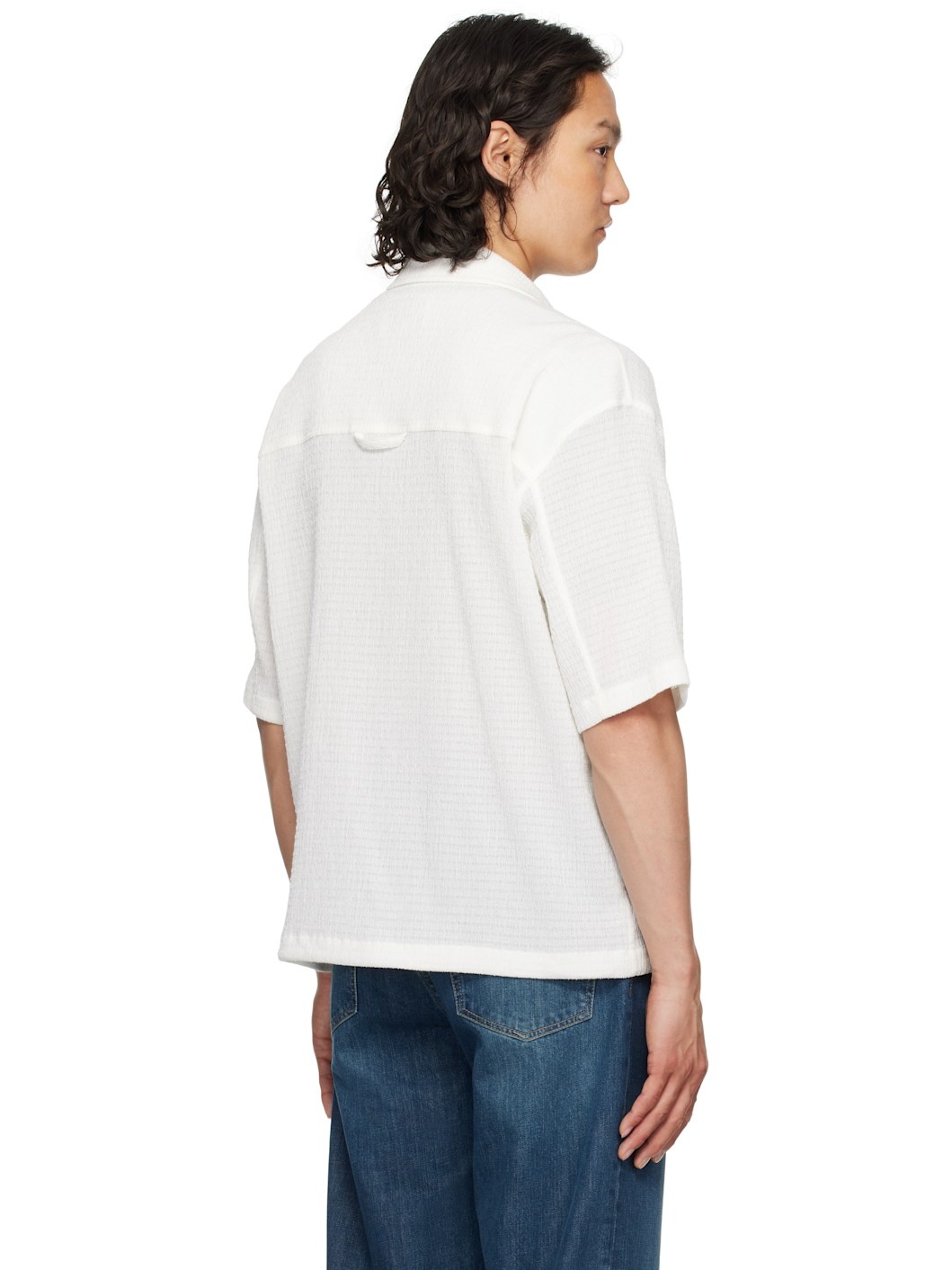 White Gauze Shirt - 3