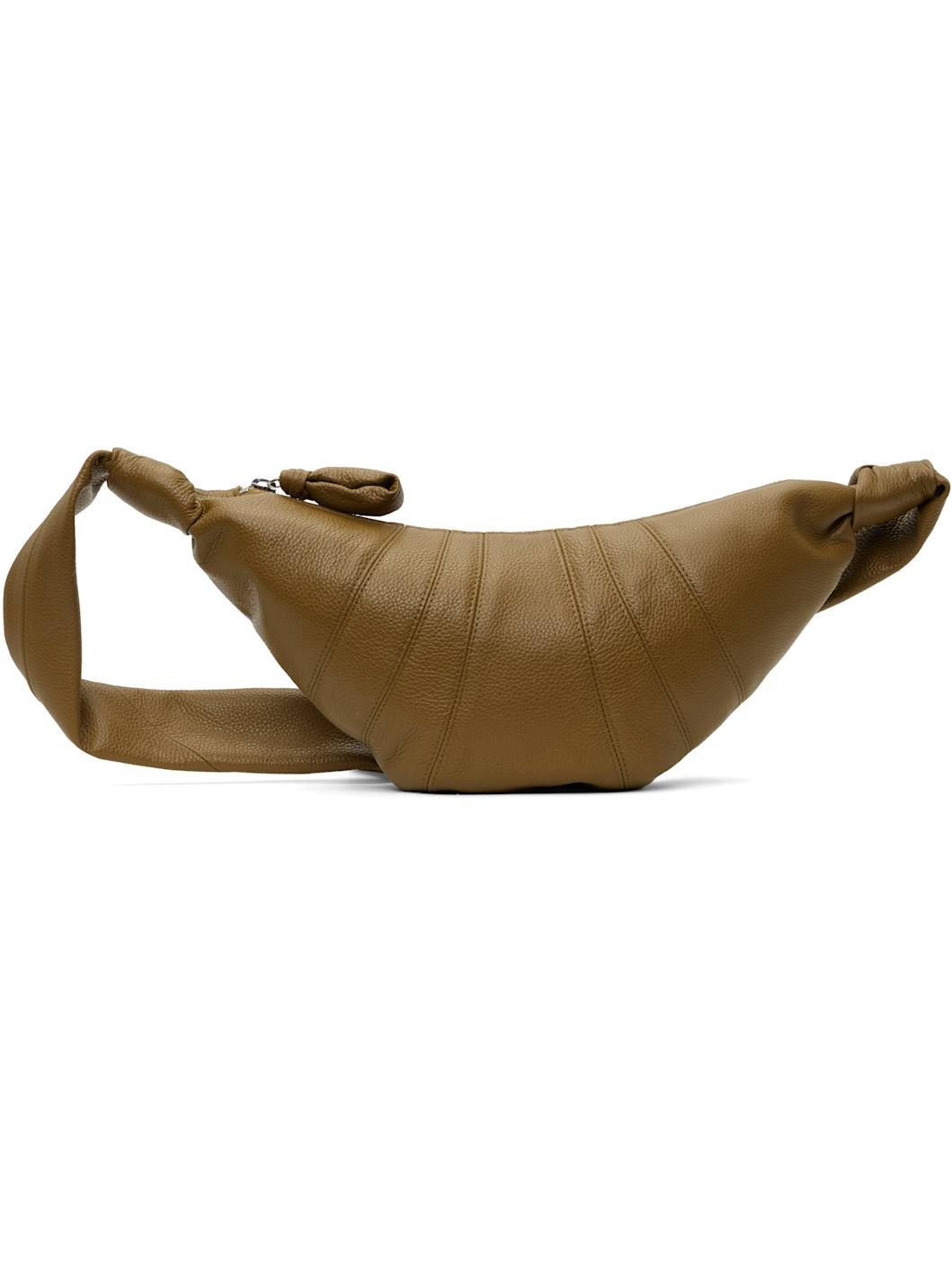 Brown Small Croissant Bag - 1