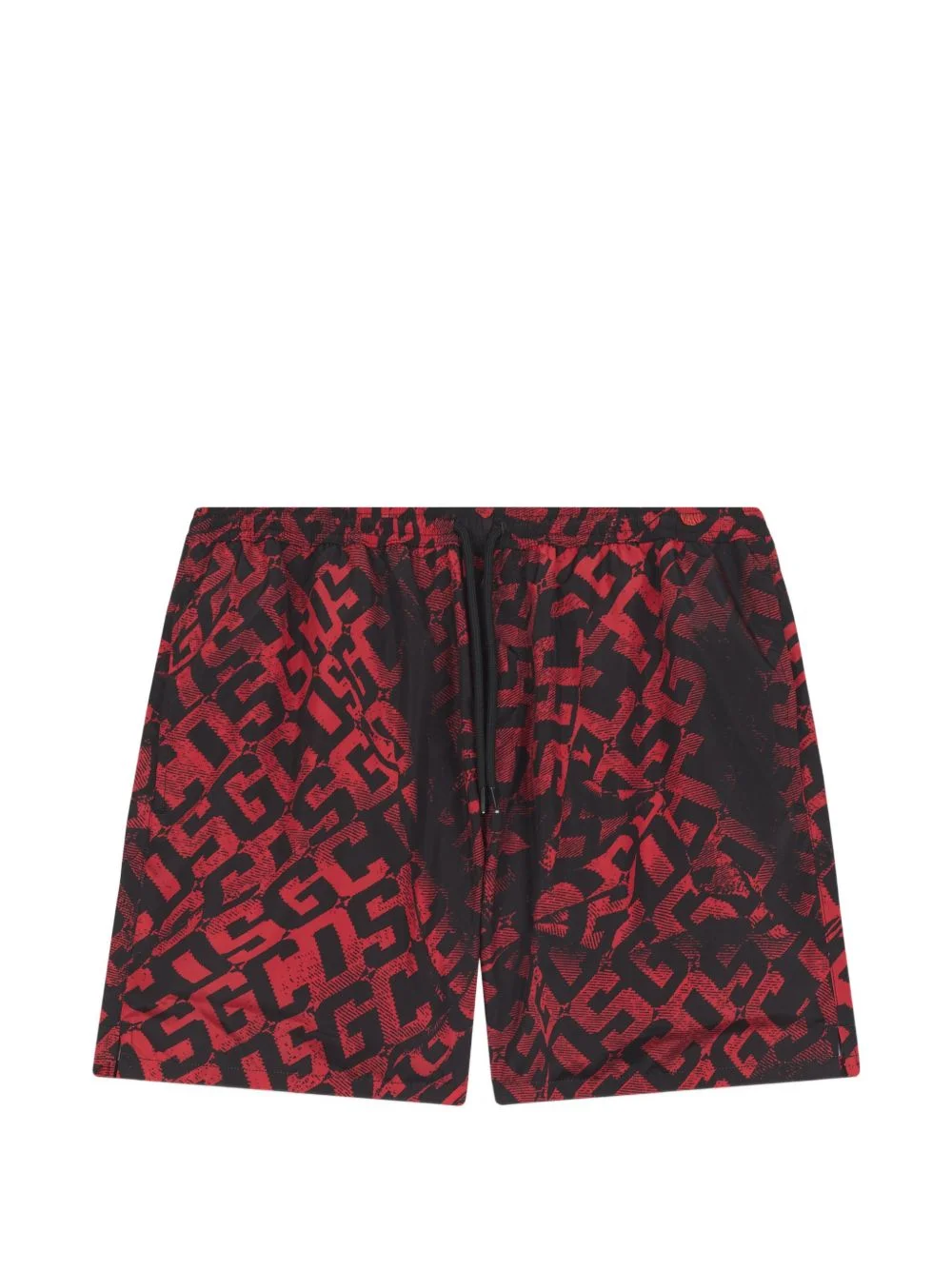 monogram-print swim shorts - 1