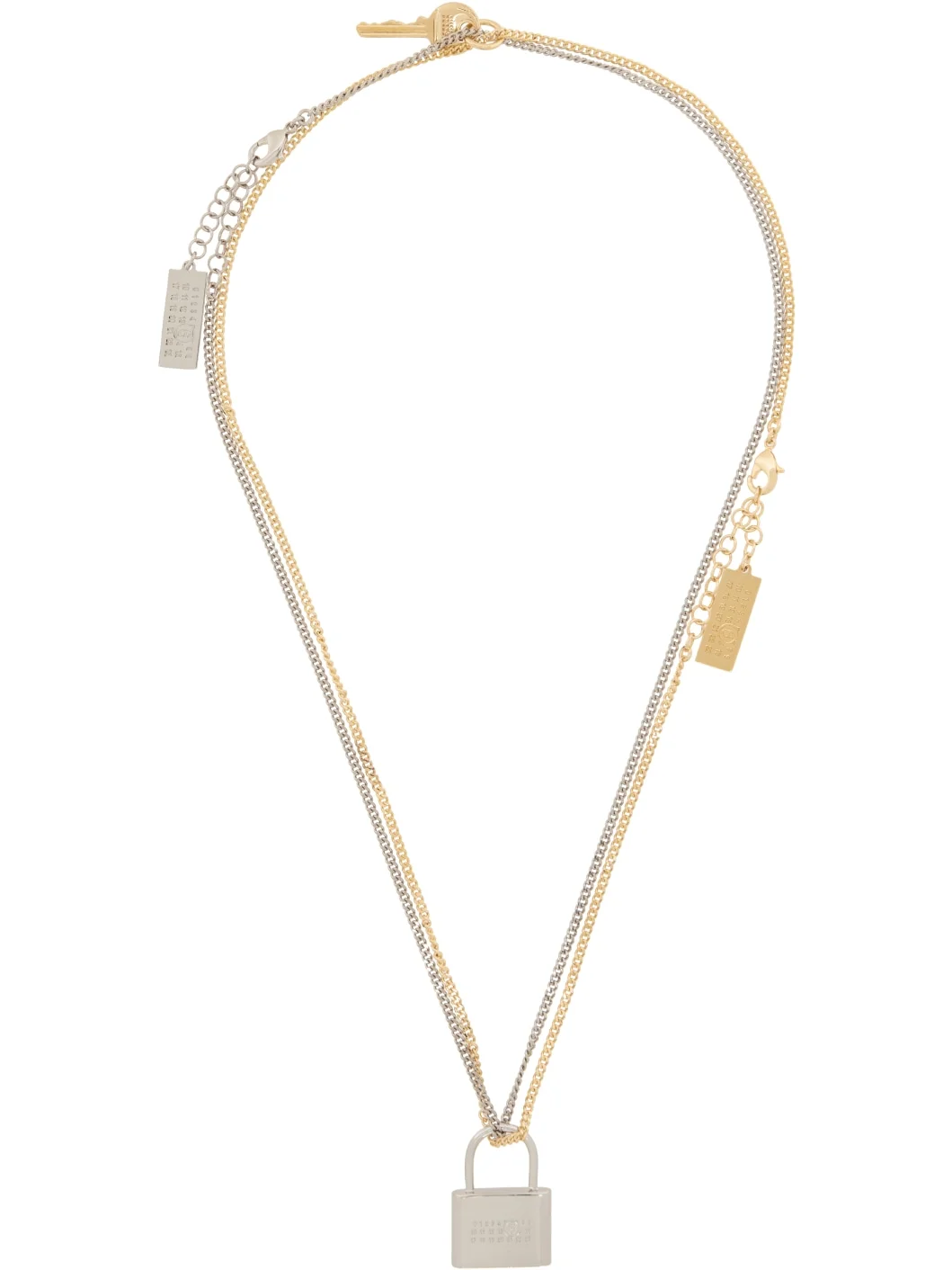 Lock & Key Necklace - 1