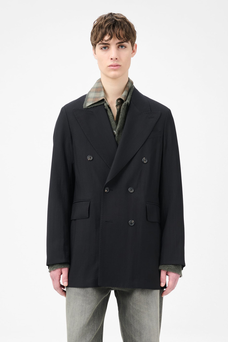 Sharp DB Blazer Black Experienced Viscose 3