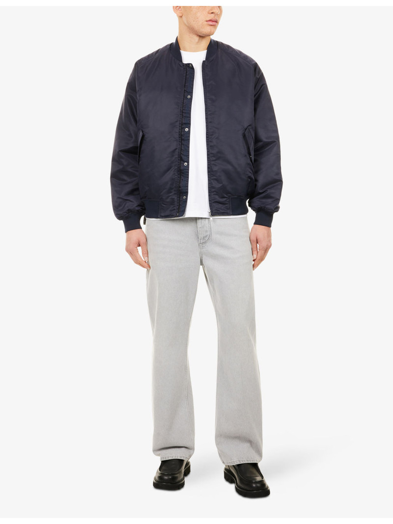 PERCIVAL Relaxed-Fit Crewneck Shell Jacket outlook