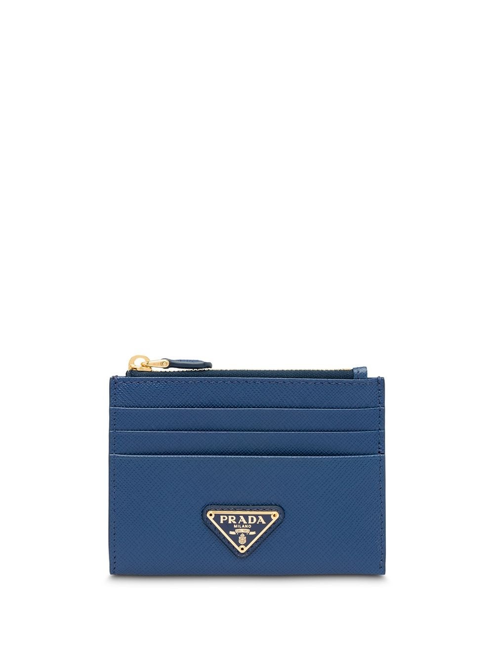 Saffiano leather credit card holder - 1