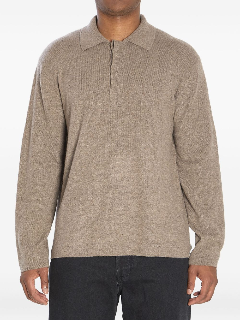 Emil cashmere polo shirt - 1
