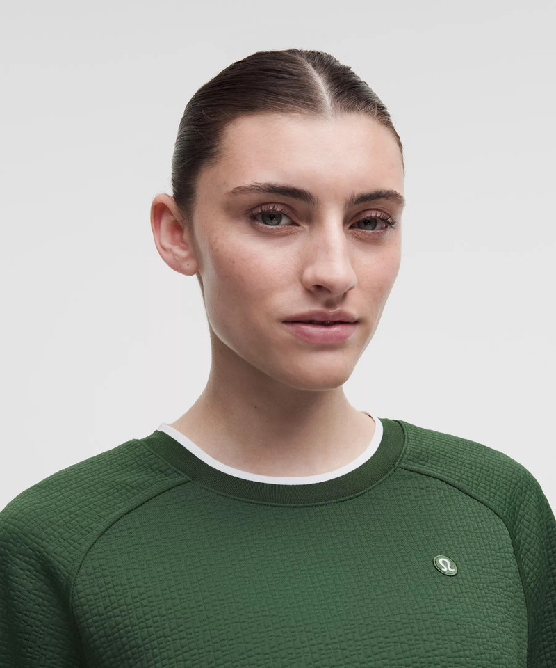 Jacquard High-Low Golf Pullover 4