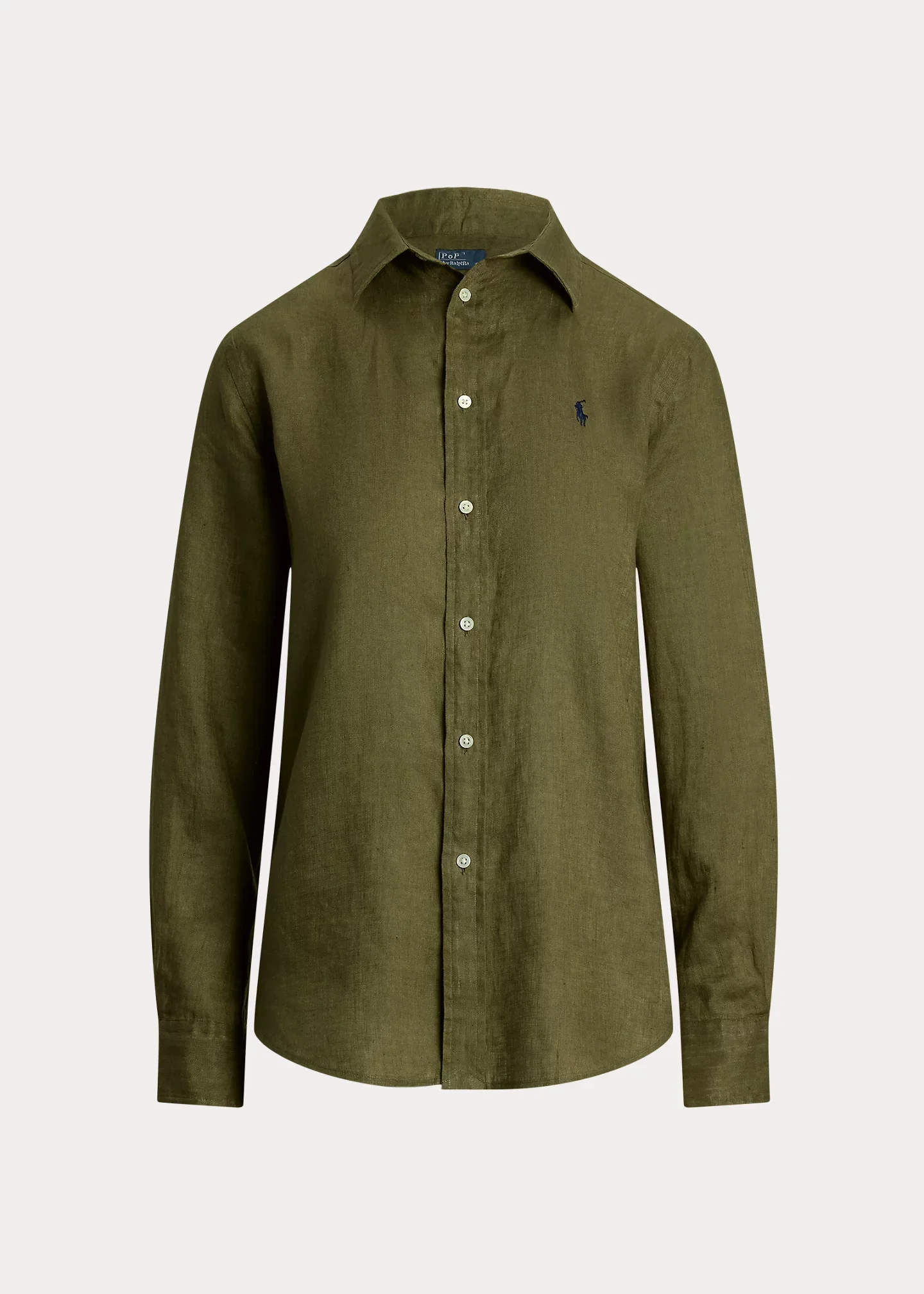 Classic Fit Linen Shirt - 1