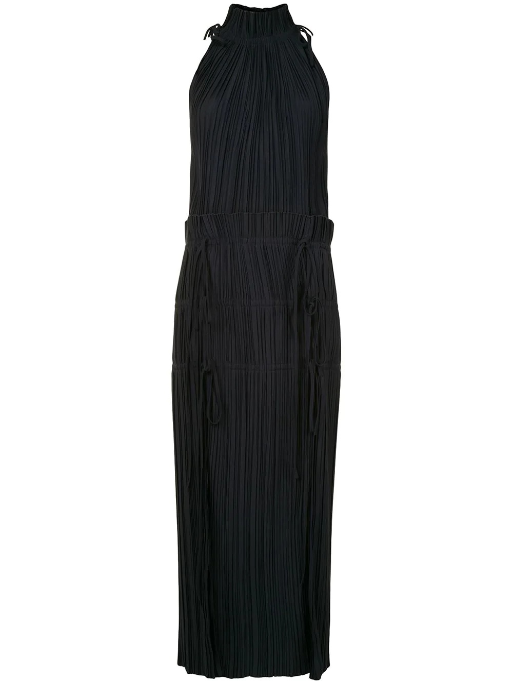 pleated midi dress - 1