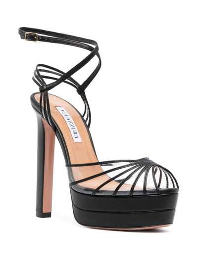 AQUAZZURA Call Me 130mm wedge sandals outlook