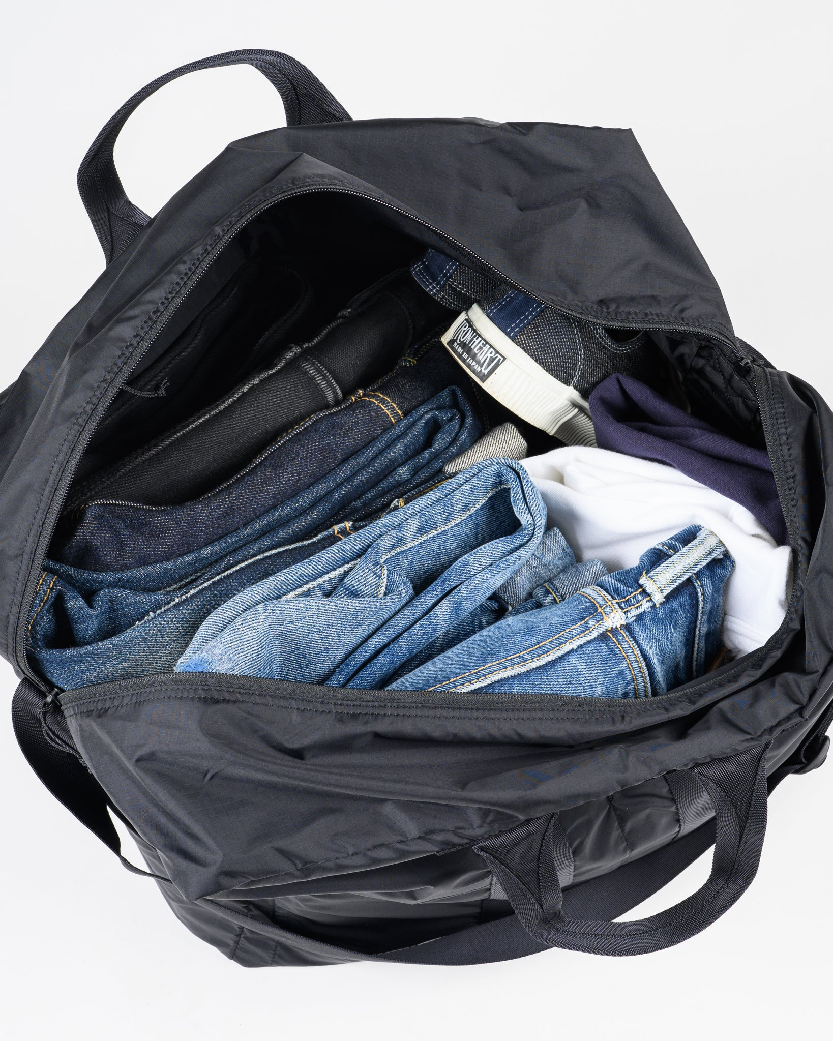POR-FLEX-DUFF-BLK Porter - Yoshida & Co. - Flex 2Way Duffle Bag - Black - 11