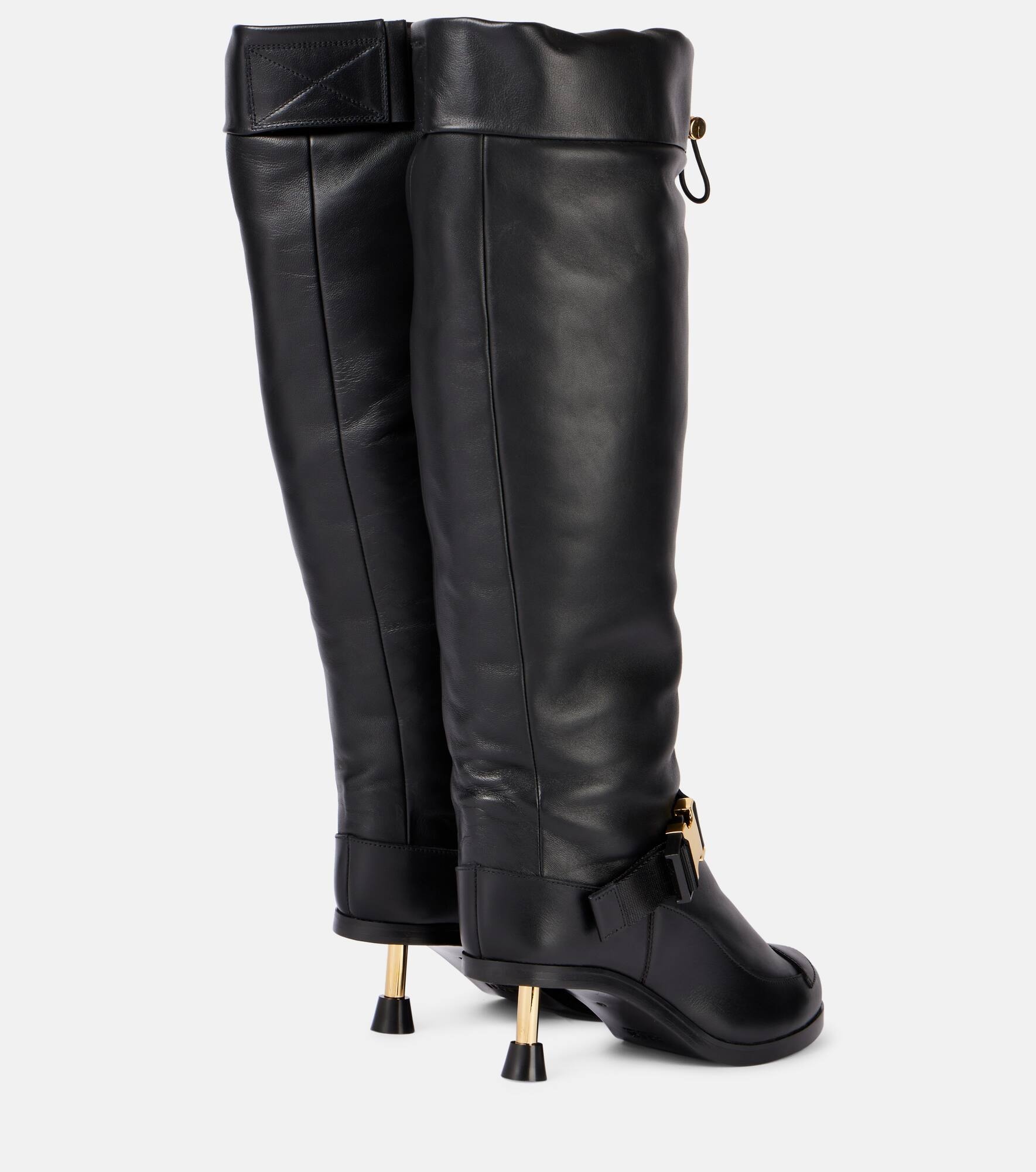 Leather knee-high boots - 2