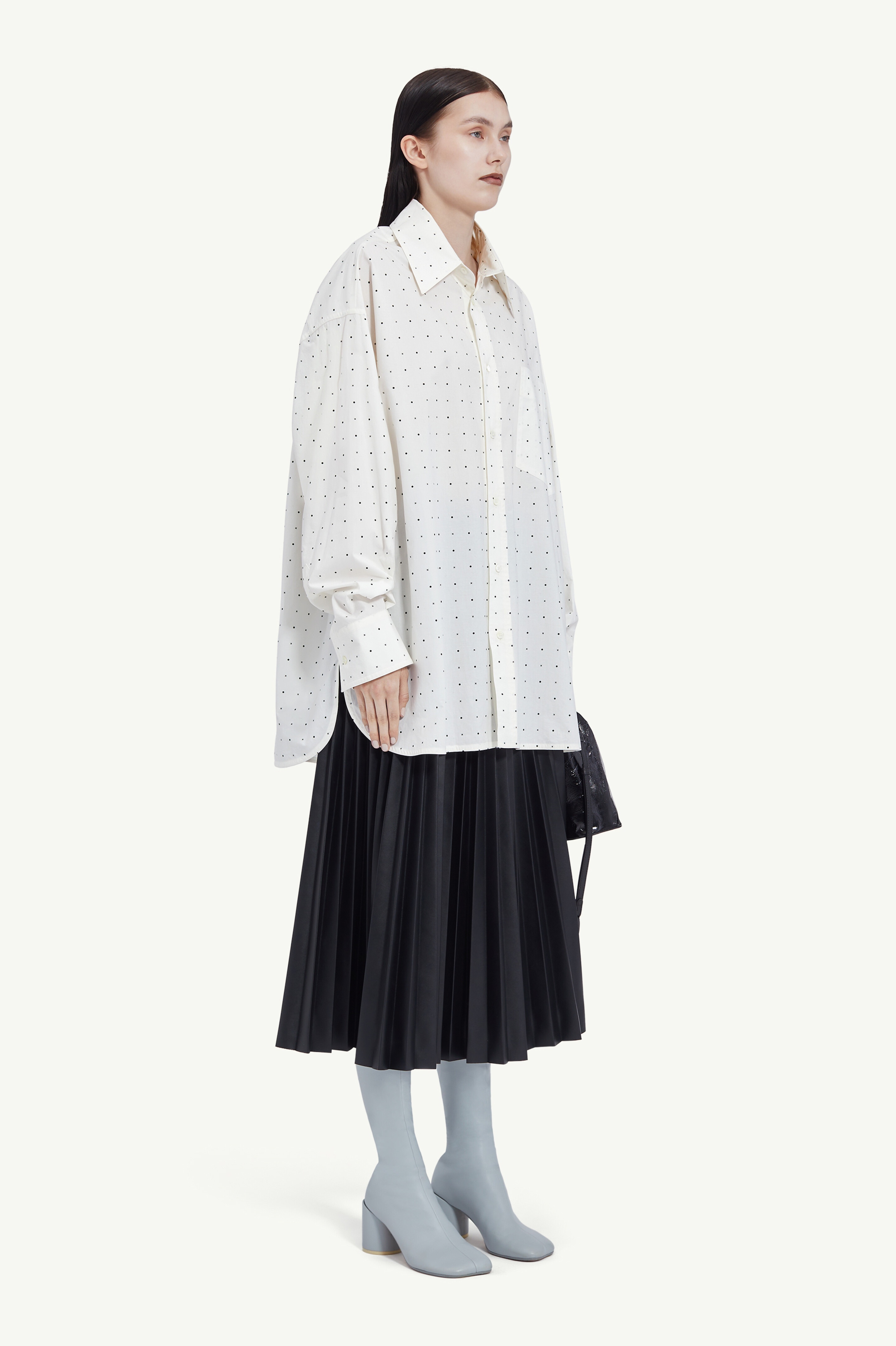 Oversized print shirt - 3