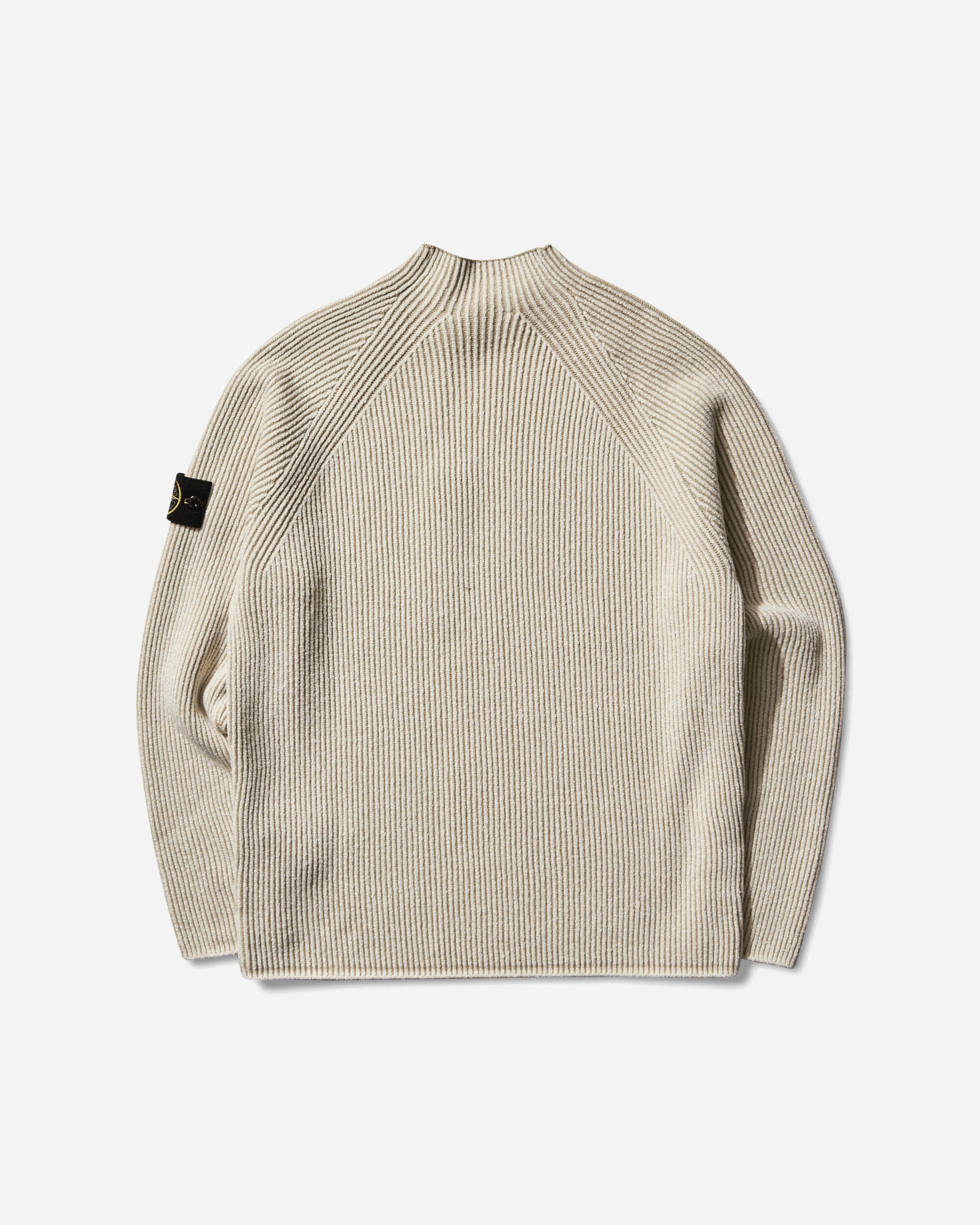 Men's Vanisè Wool Crewneck Sweater Ivory - 2