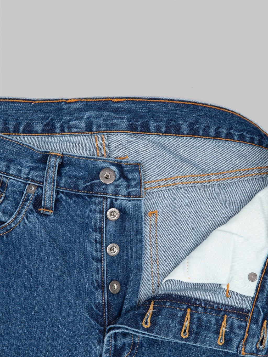 3sixteen CT-101xs Stonewashed Indigo Selvedge Classic Tapered Jeans (2024 Version) - 11