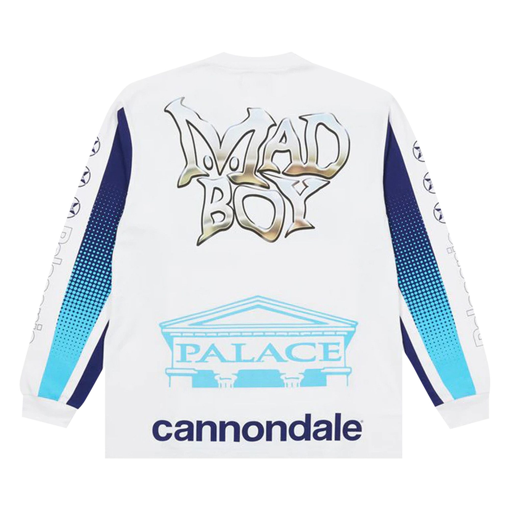Palace x Cannondale Mad Boy Long-Sleeve 'White' - 2
