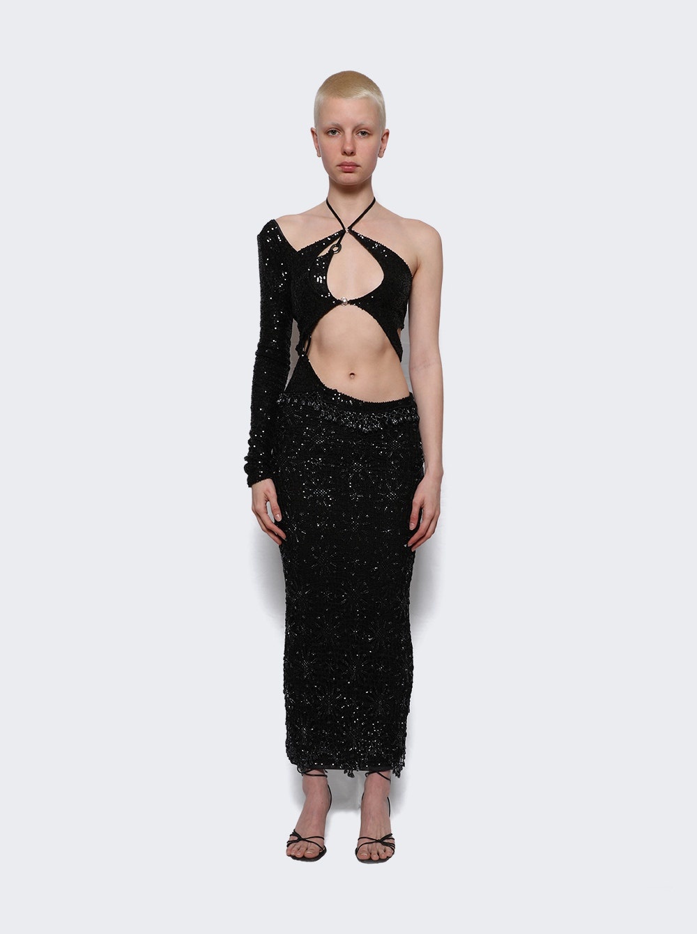 Banu Midi Dress Black - 3