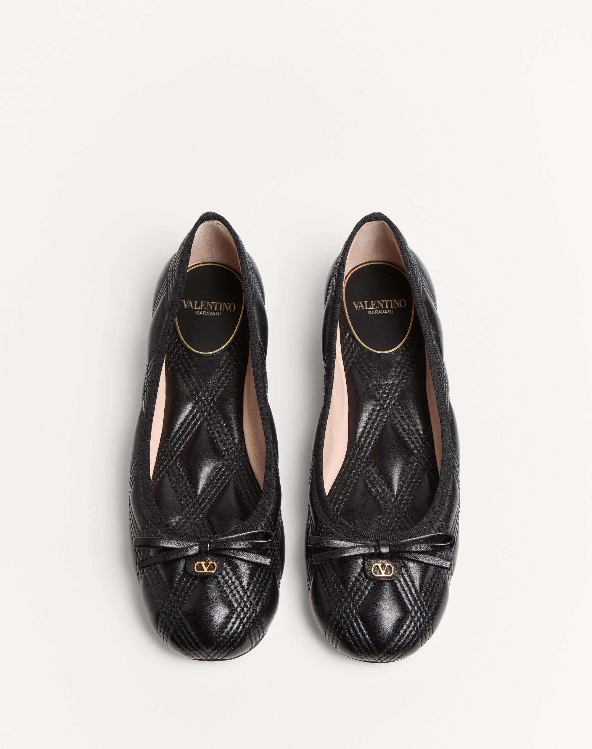 QUILTIE BALLERINA 67 IN QUILTED NAPPA LEATHER - 4