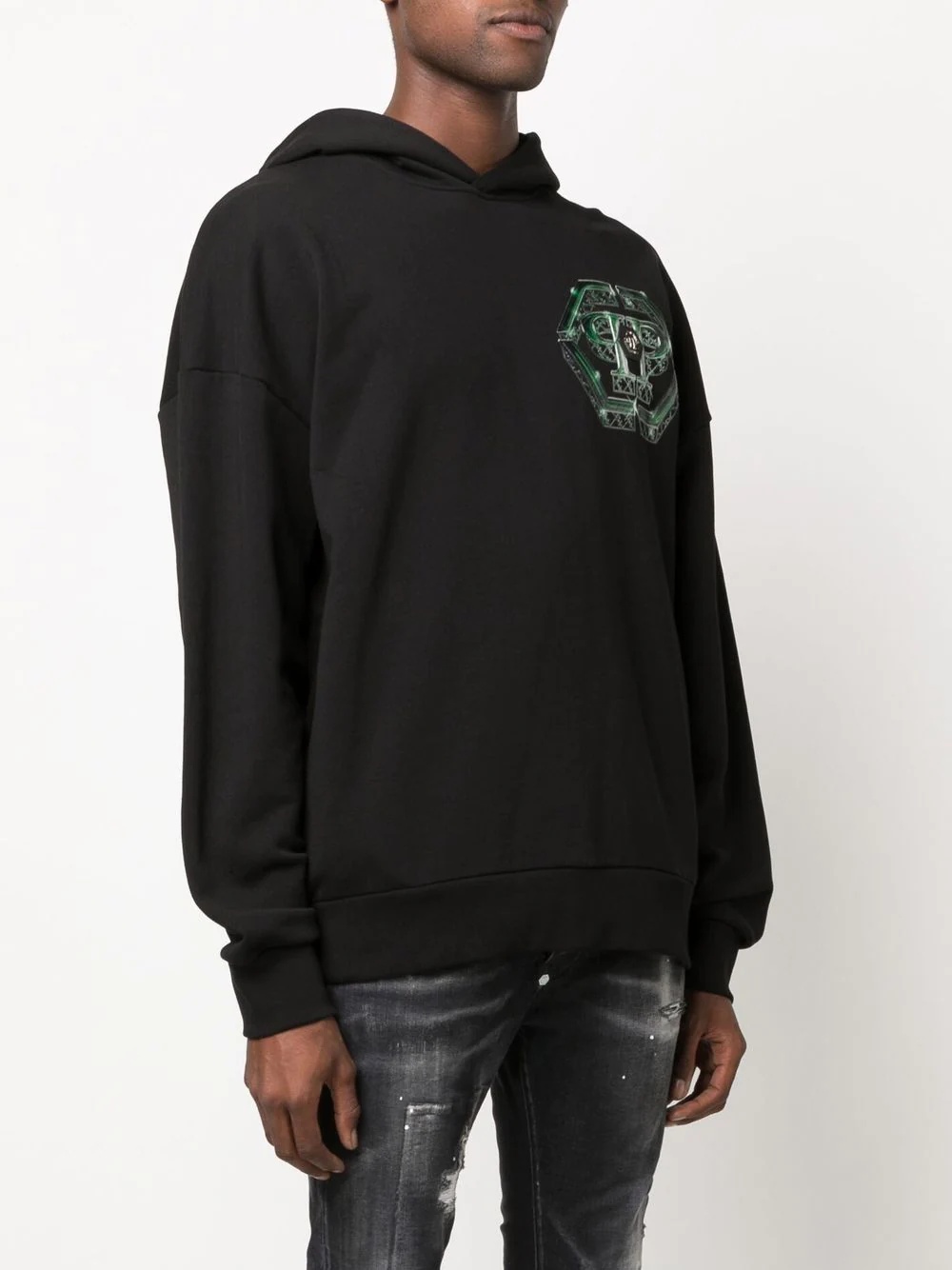 Godzilla Monsters-print hoodie - 4