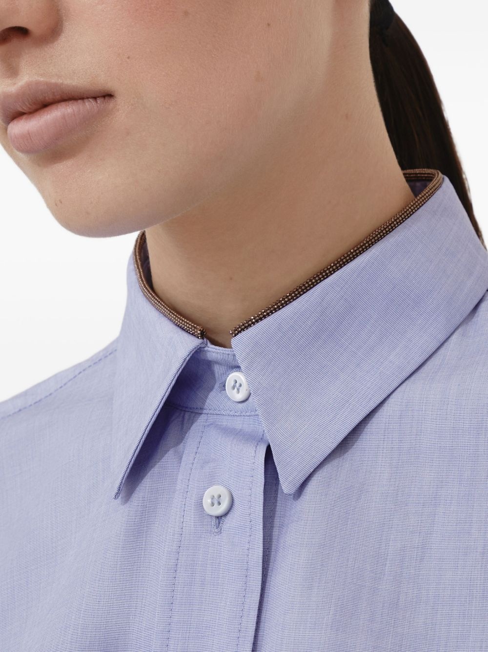 long-sleeve button-up shirt - 6