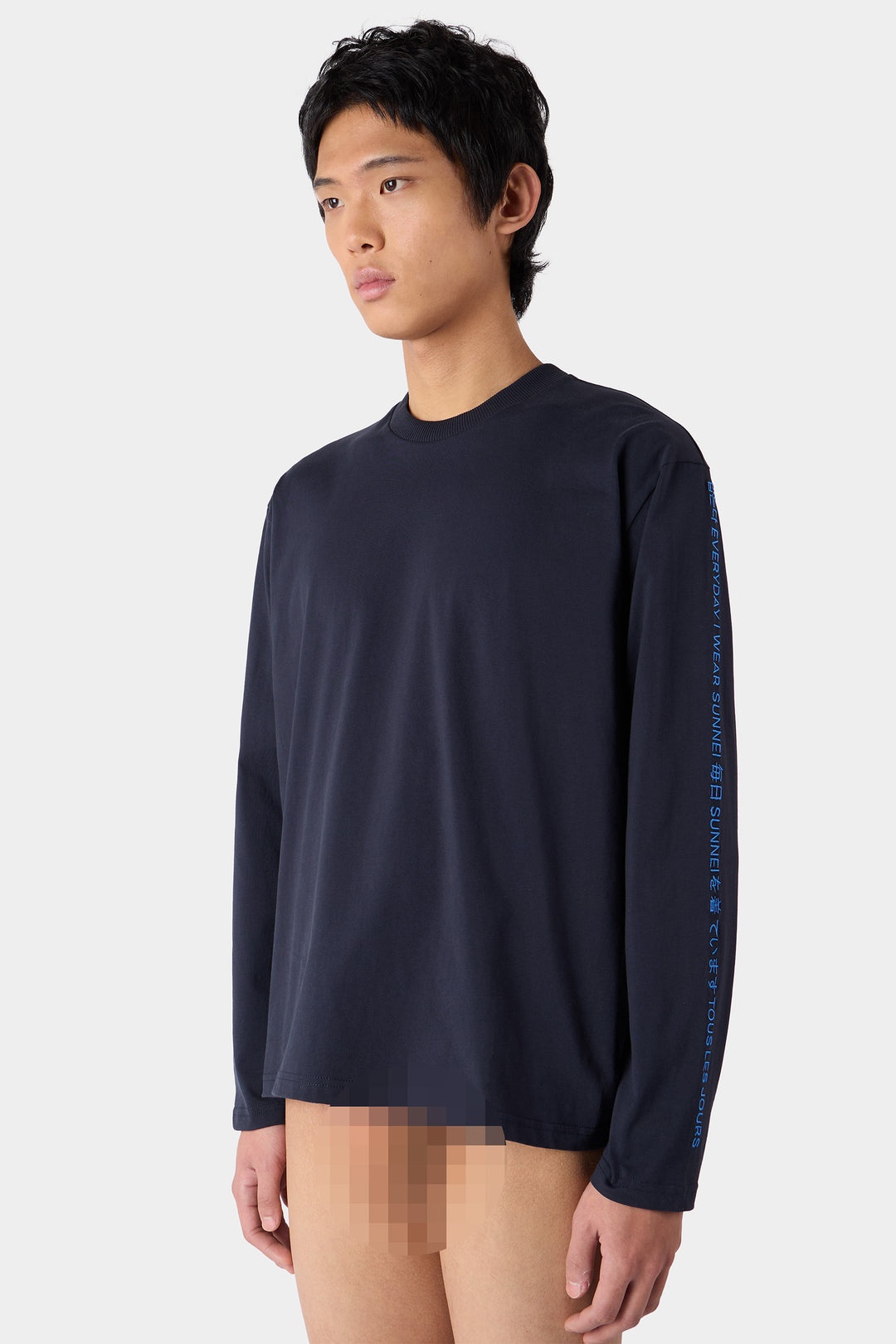 EIWS LONGSLEEVE T-SHIRT / blue SUNNEI - 4